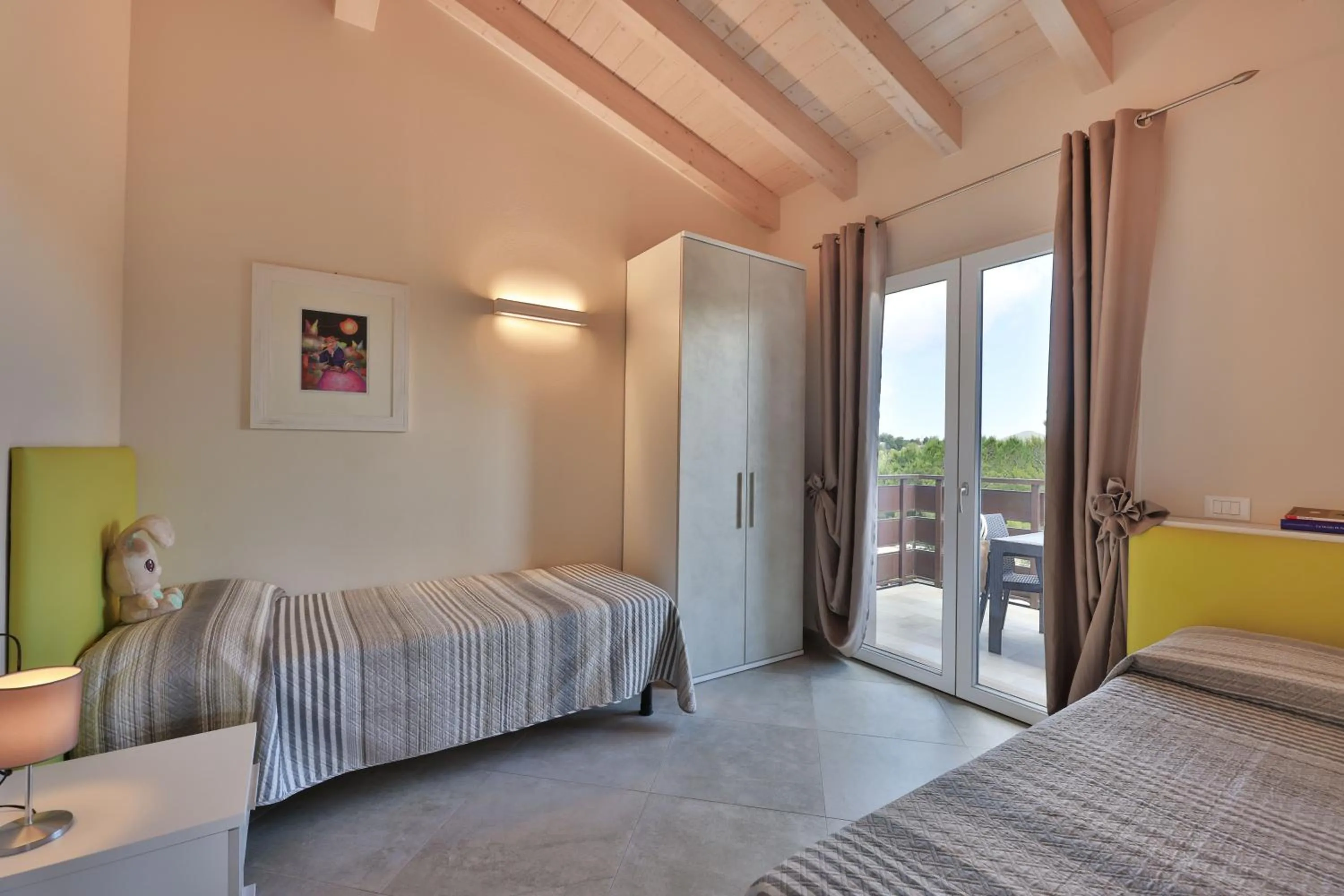 Bed in Camping Village Le Calanchiole