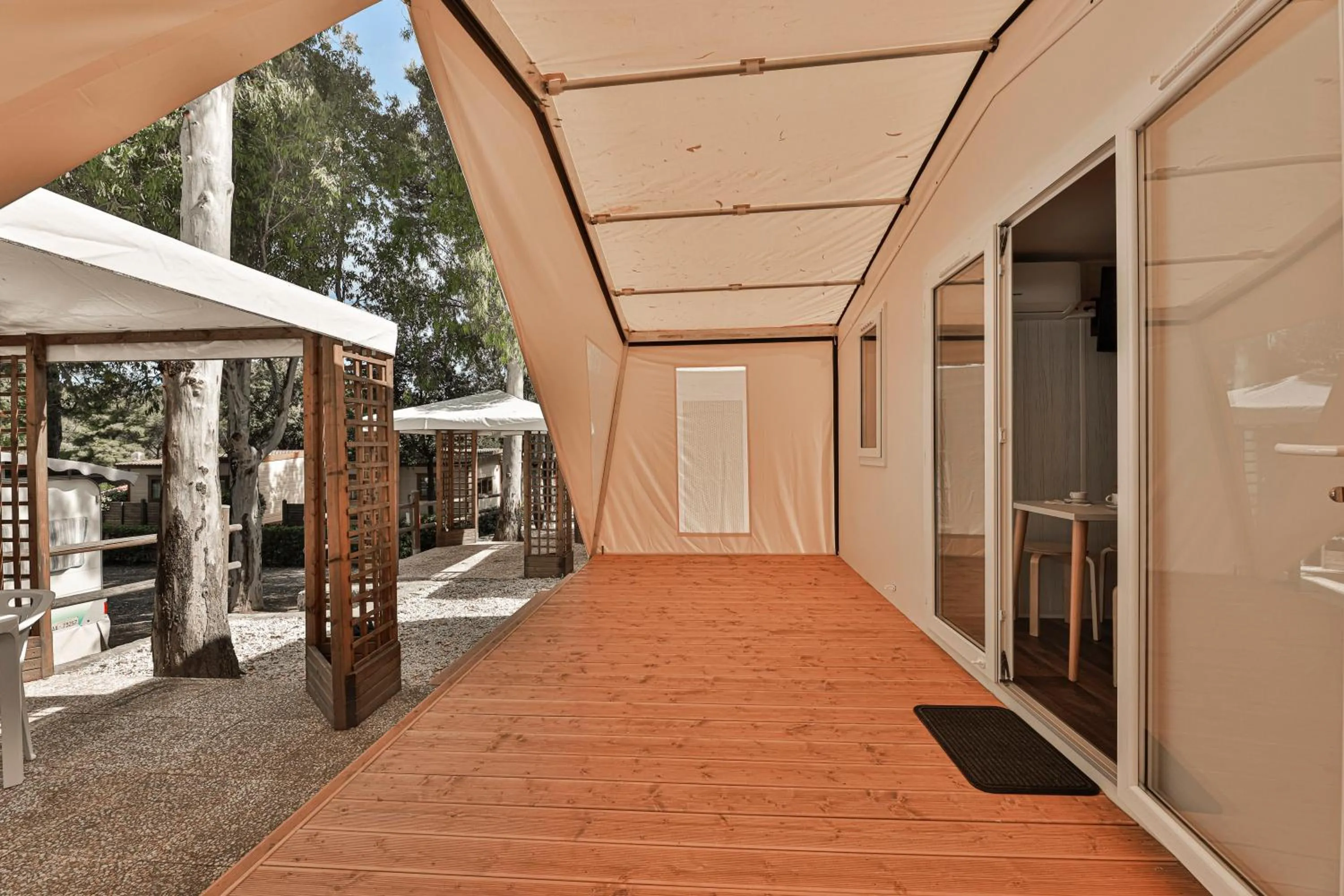 Patio in Camping Village Le Calanchiole