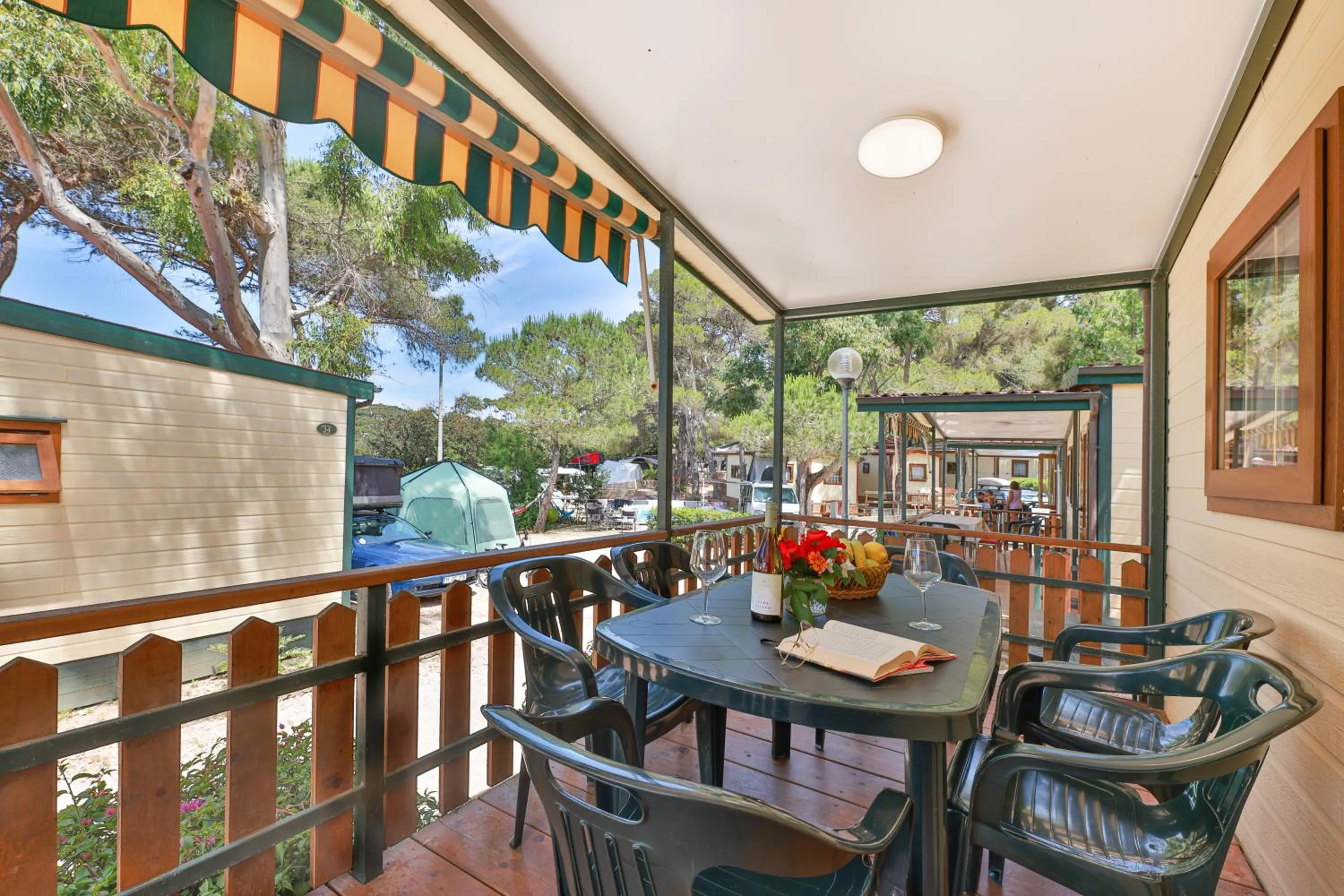 Patio in Camping Village Le Calanchiole