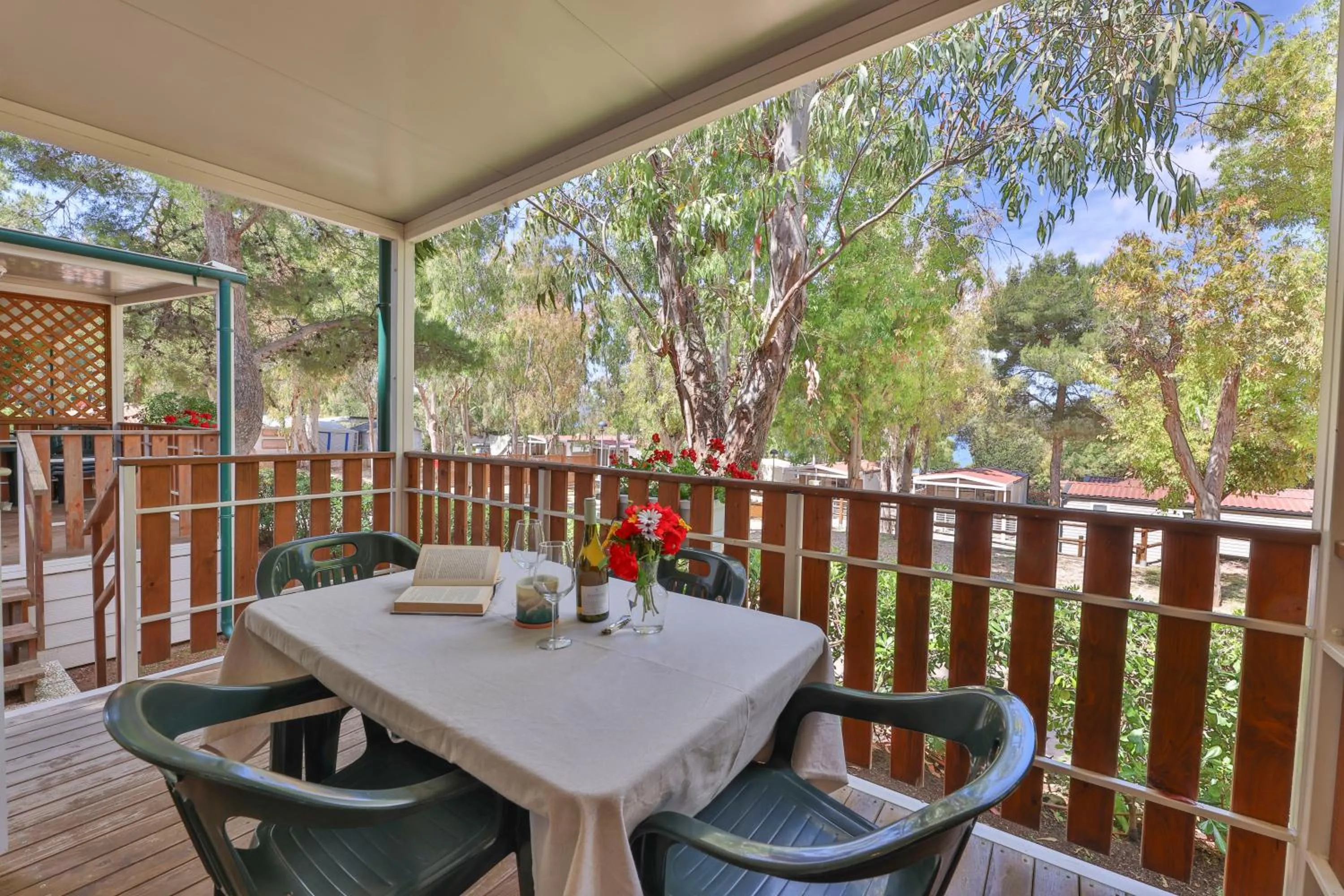 Patio in Camping Village Le Calanchiole