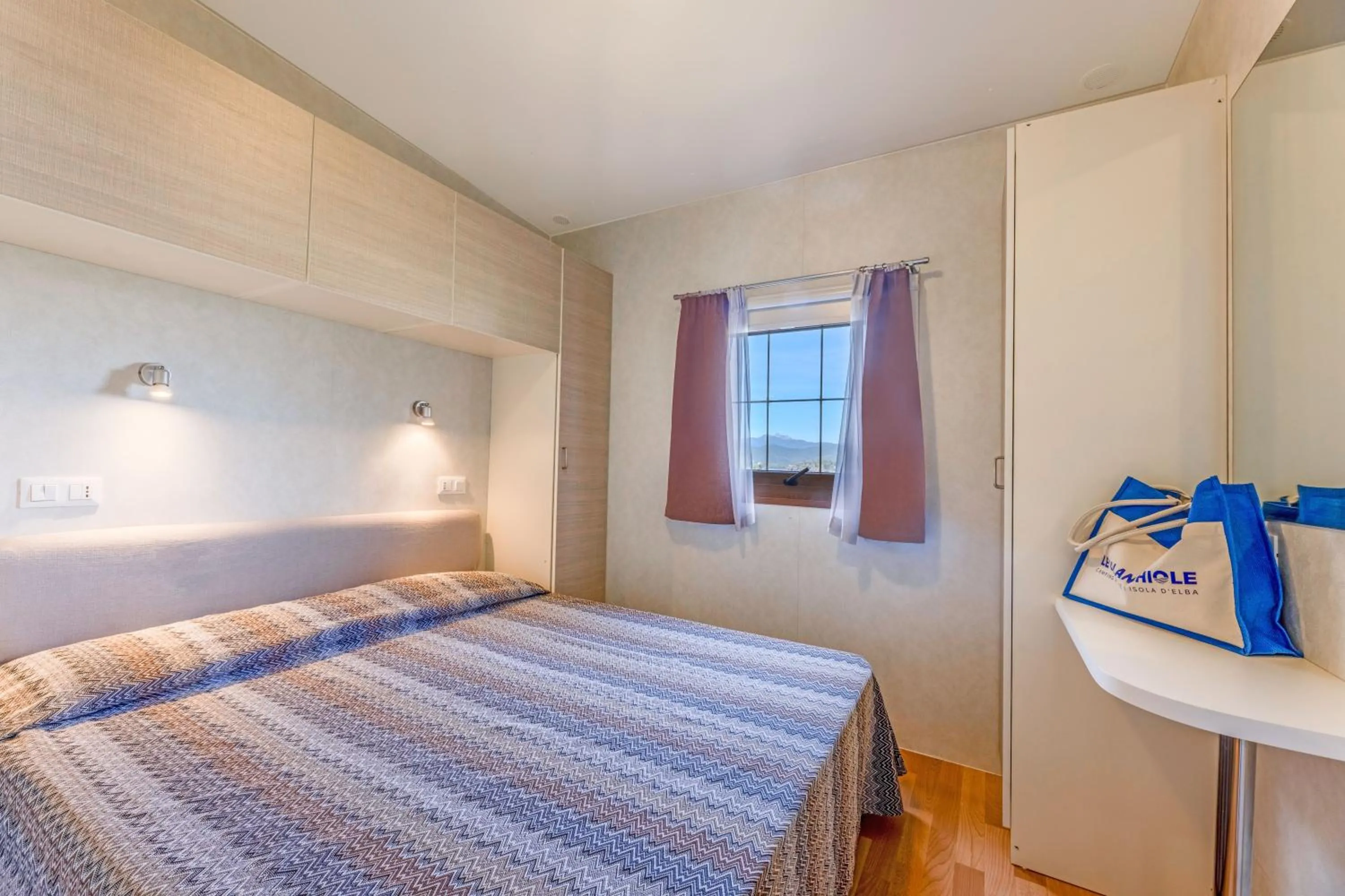 Bed in Camping Village Le Calanchiole