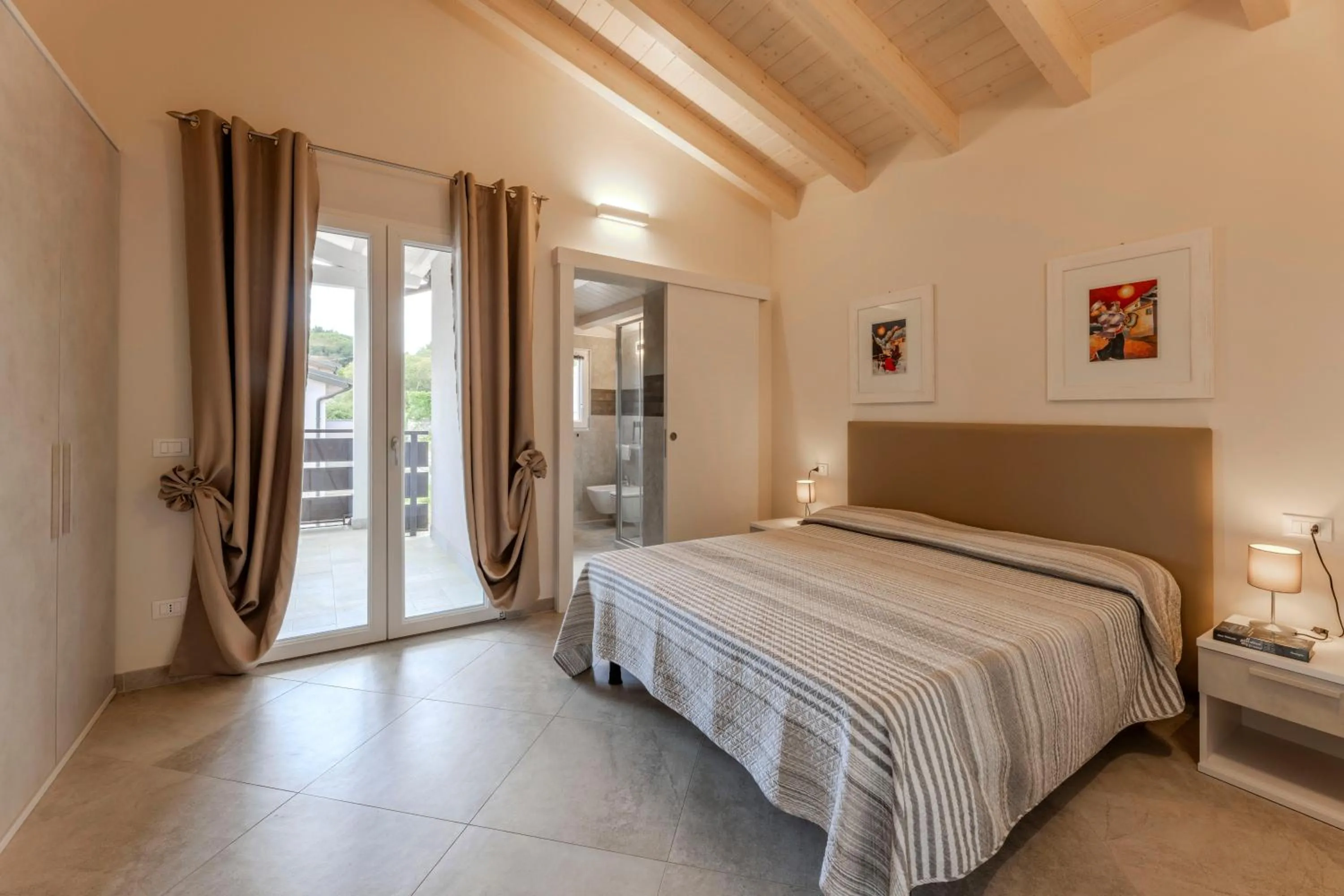 Bed in Camping Village Le Calanchiole