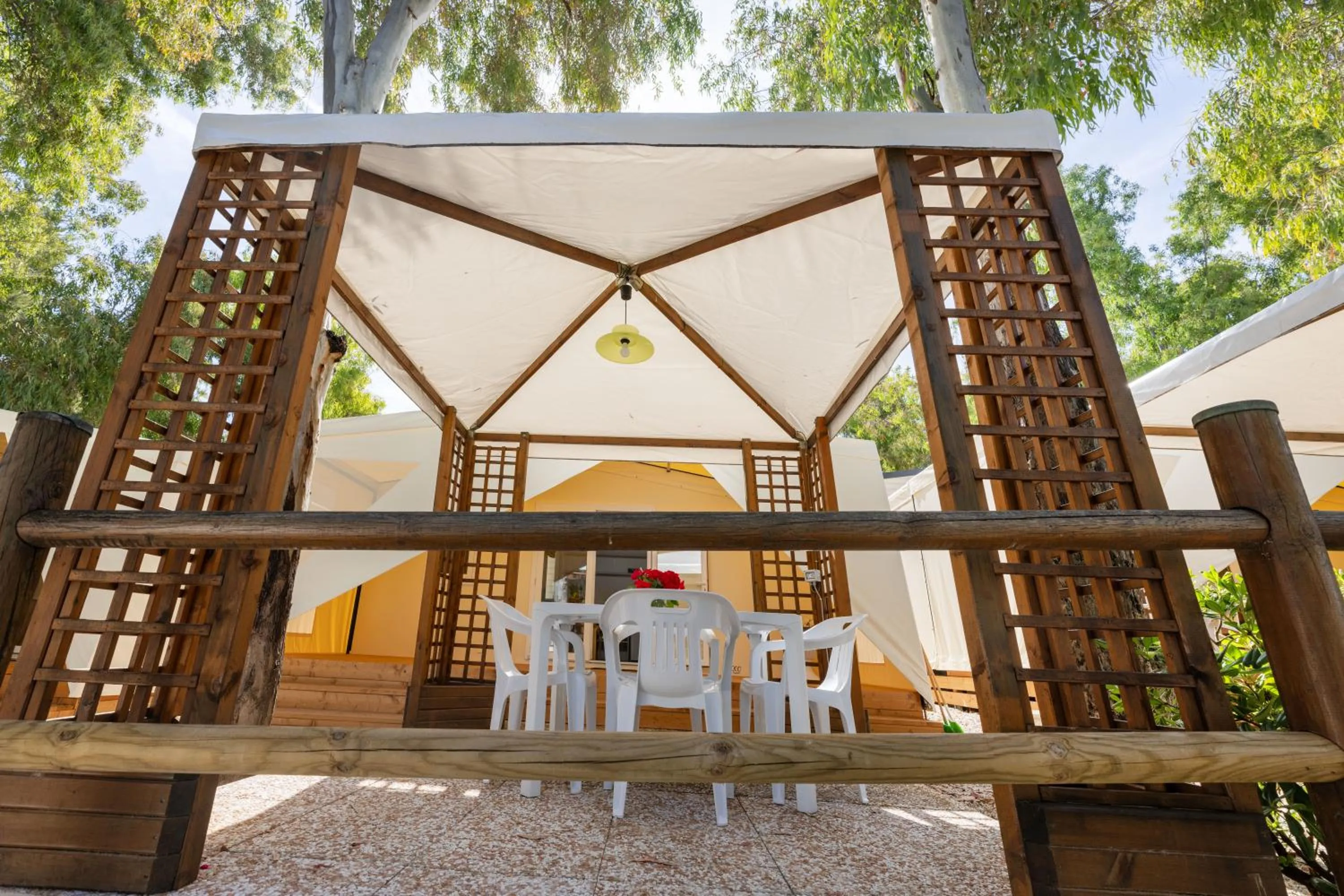 Patio in Camping Village Le Calanchiole