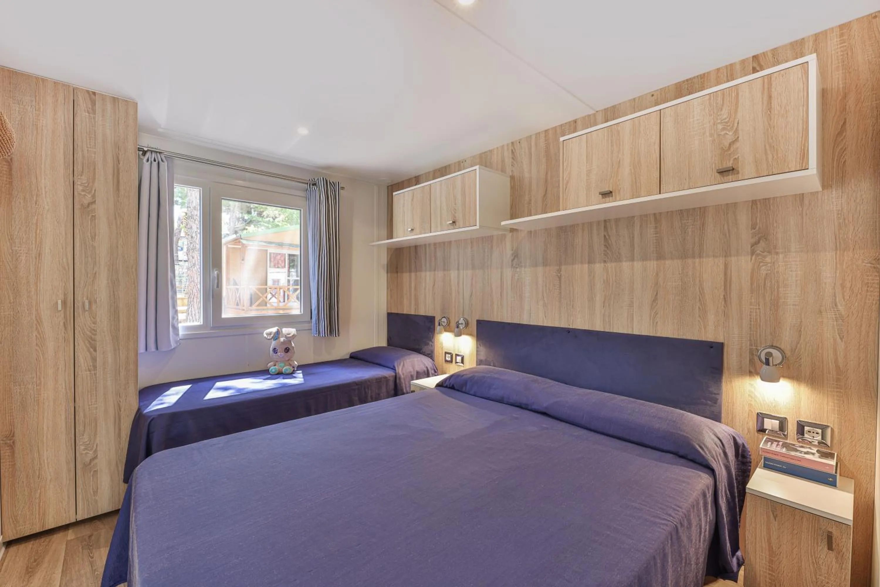 Bed in Camping Village Le Calanchiole