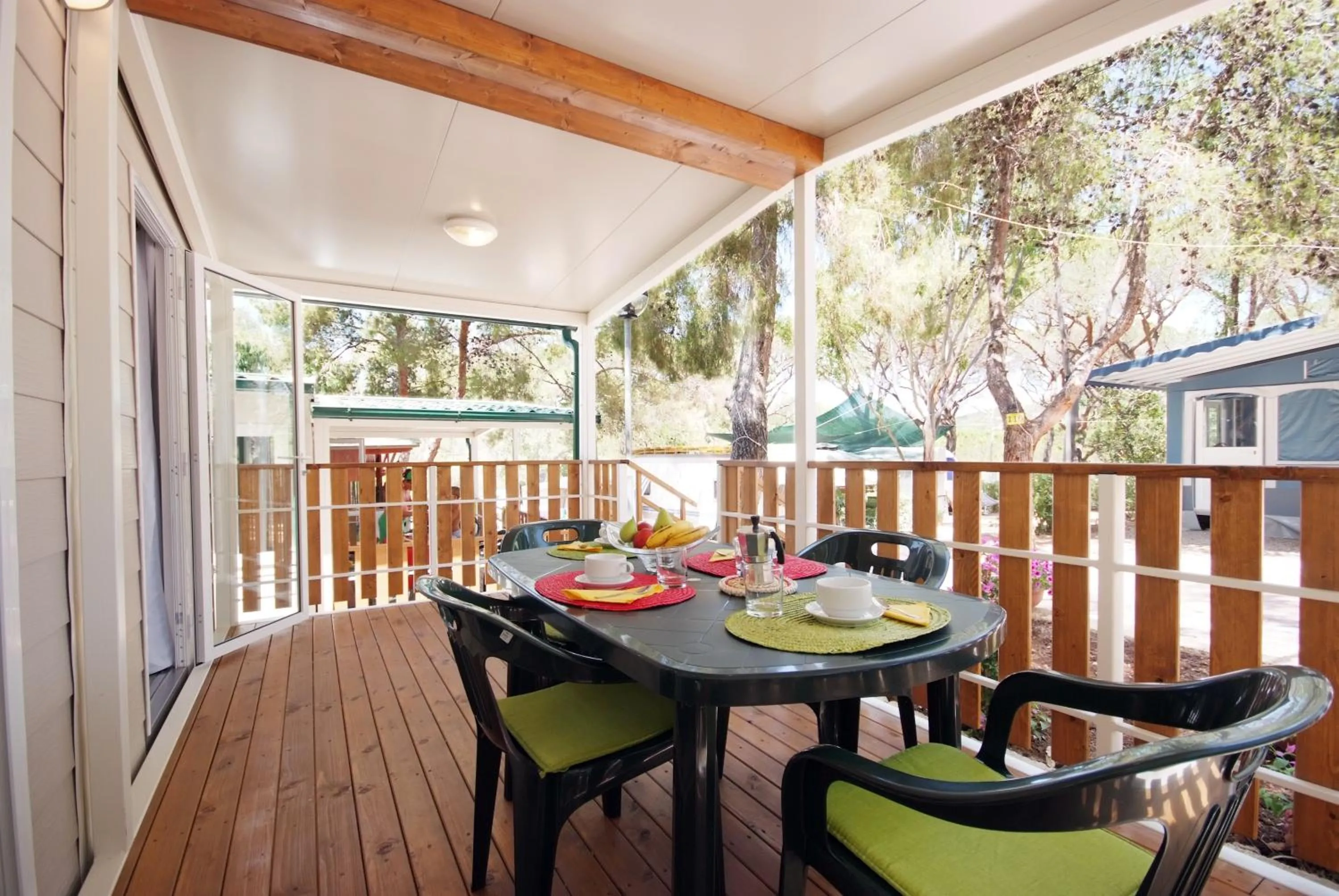 Patio in Camping Village Le Calanchiole