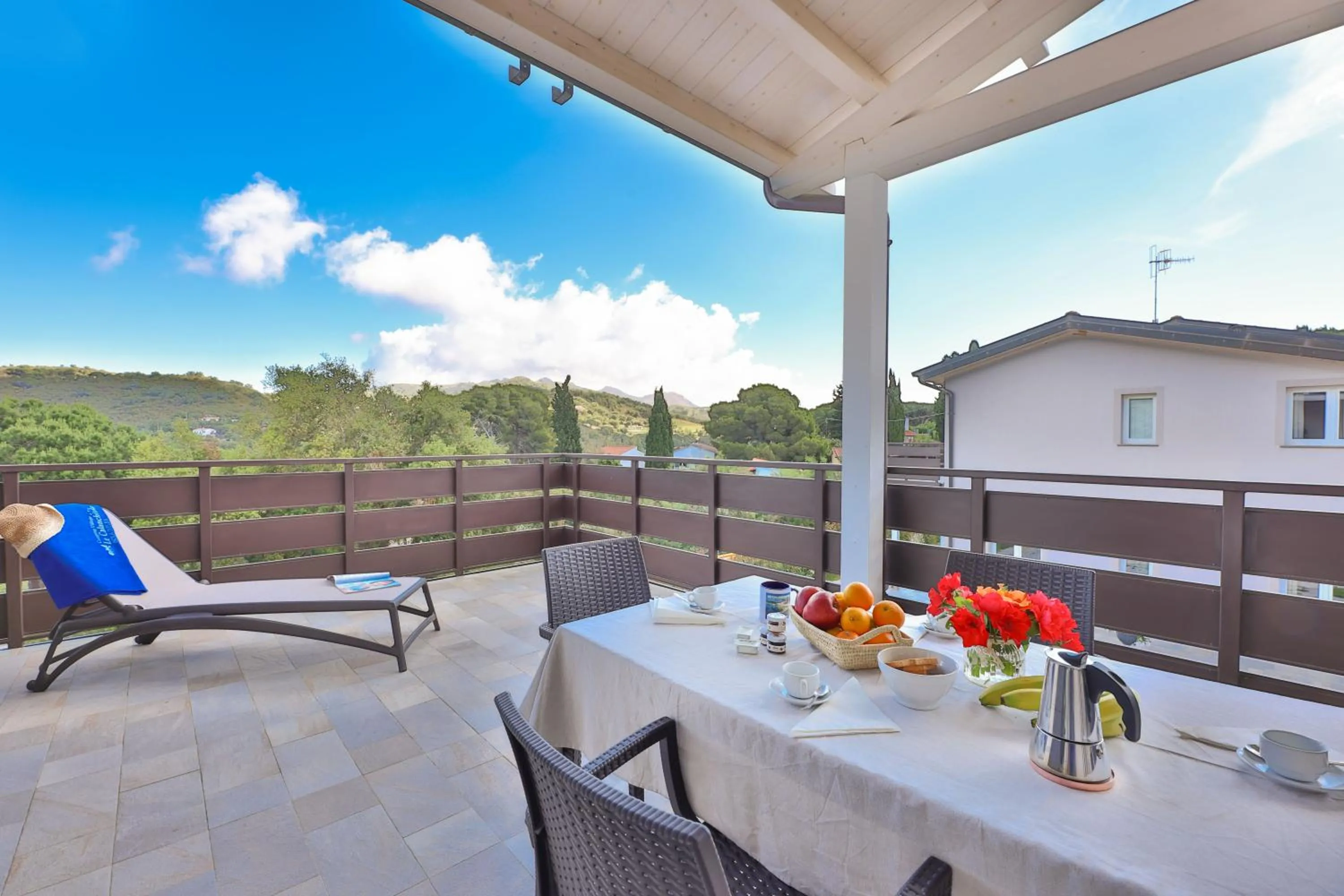 Patio in Camping Village Le Calanchiole