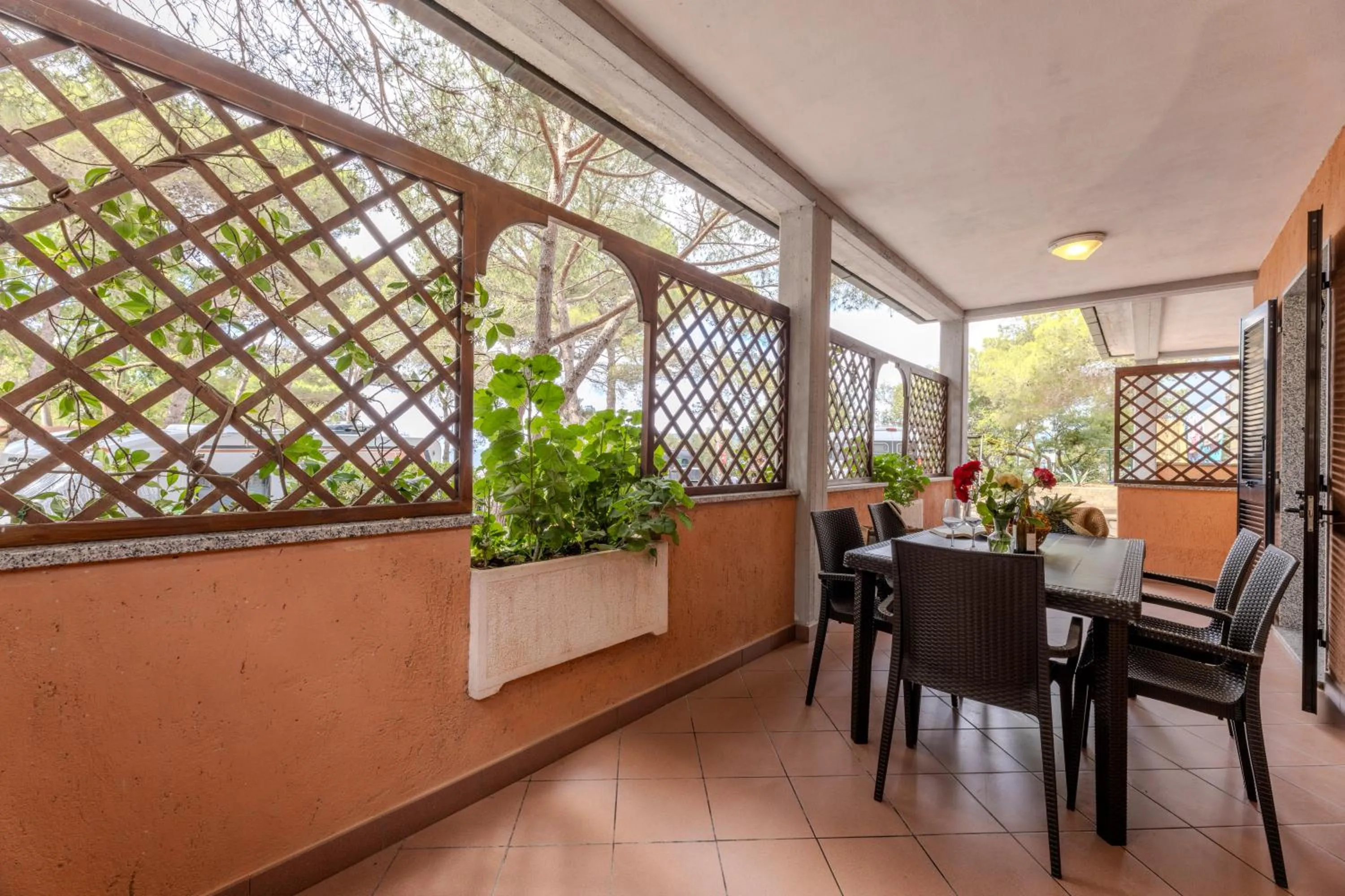 Patio in Camping Village Le Calanchiole