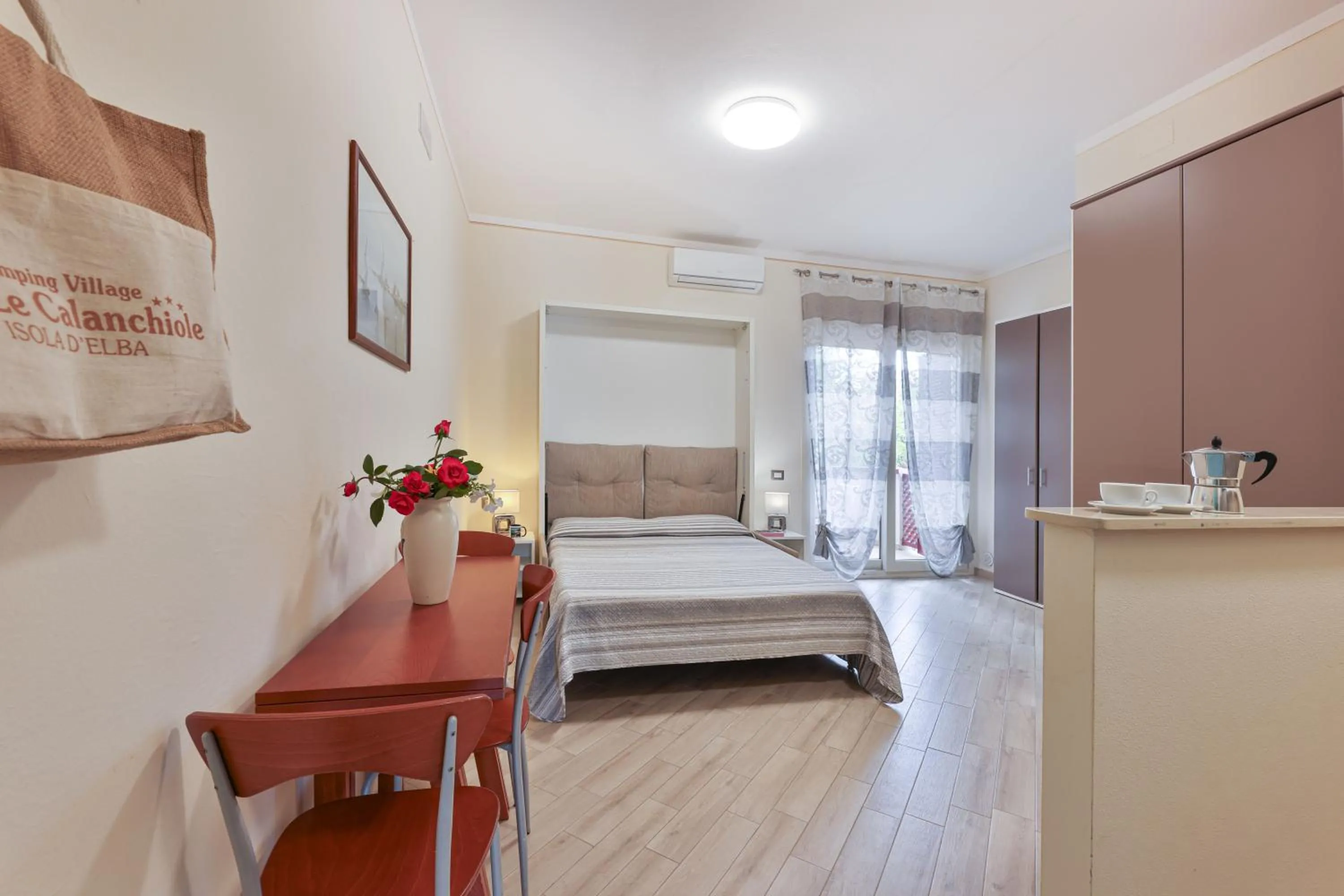 Bed in Camping Village Le Calanchiole