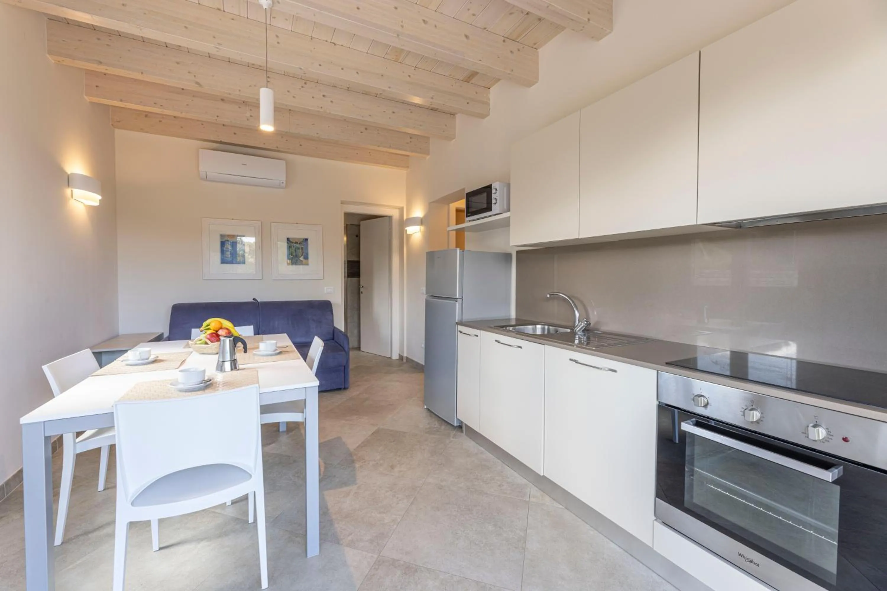 Kitchen or kitchenette in Camping Village Le Calanchiole