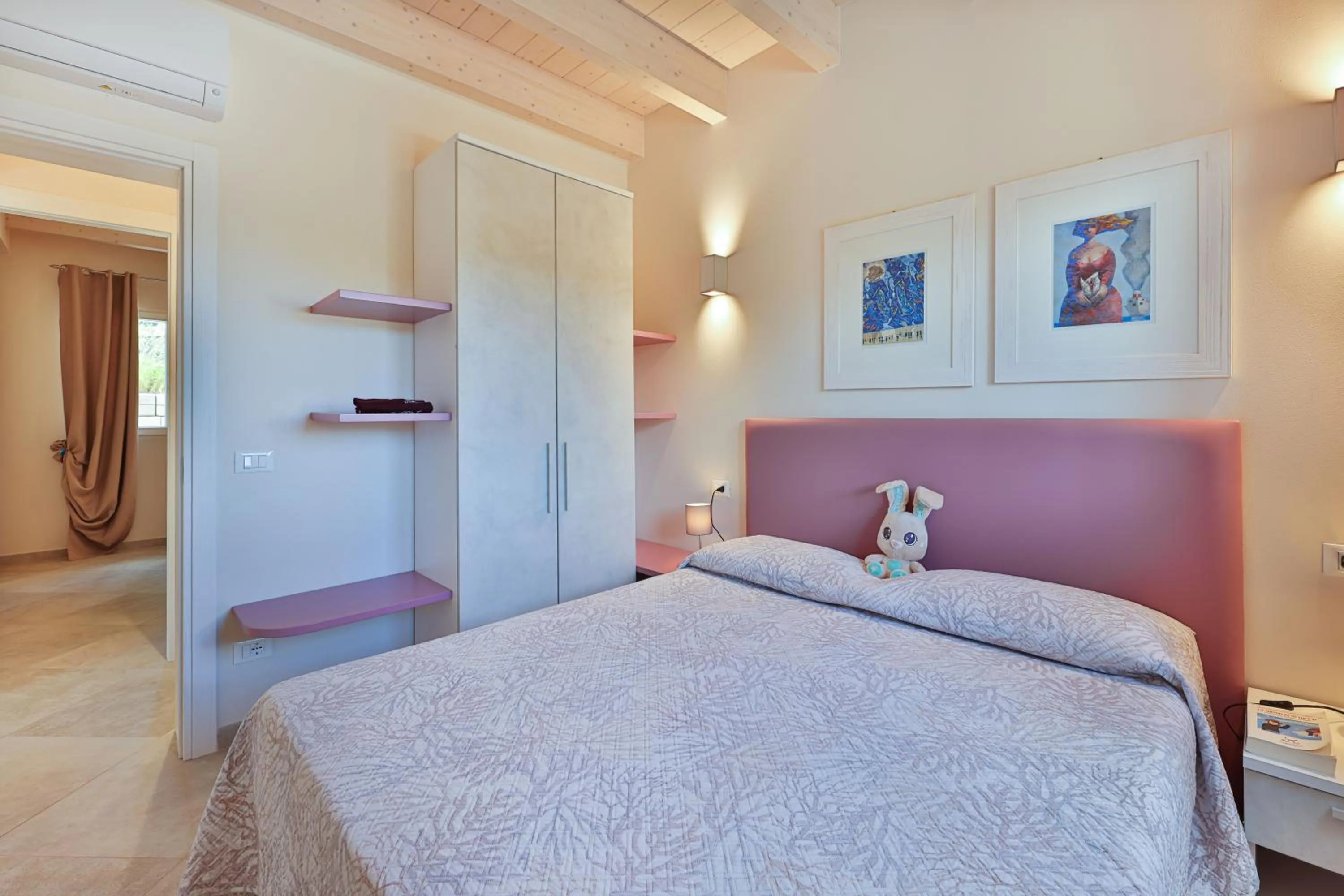Bed in Camping Village Le Calanchiole