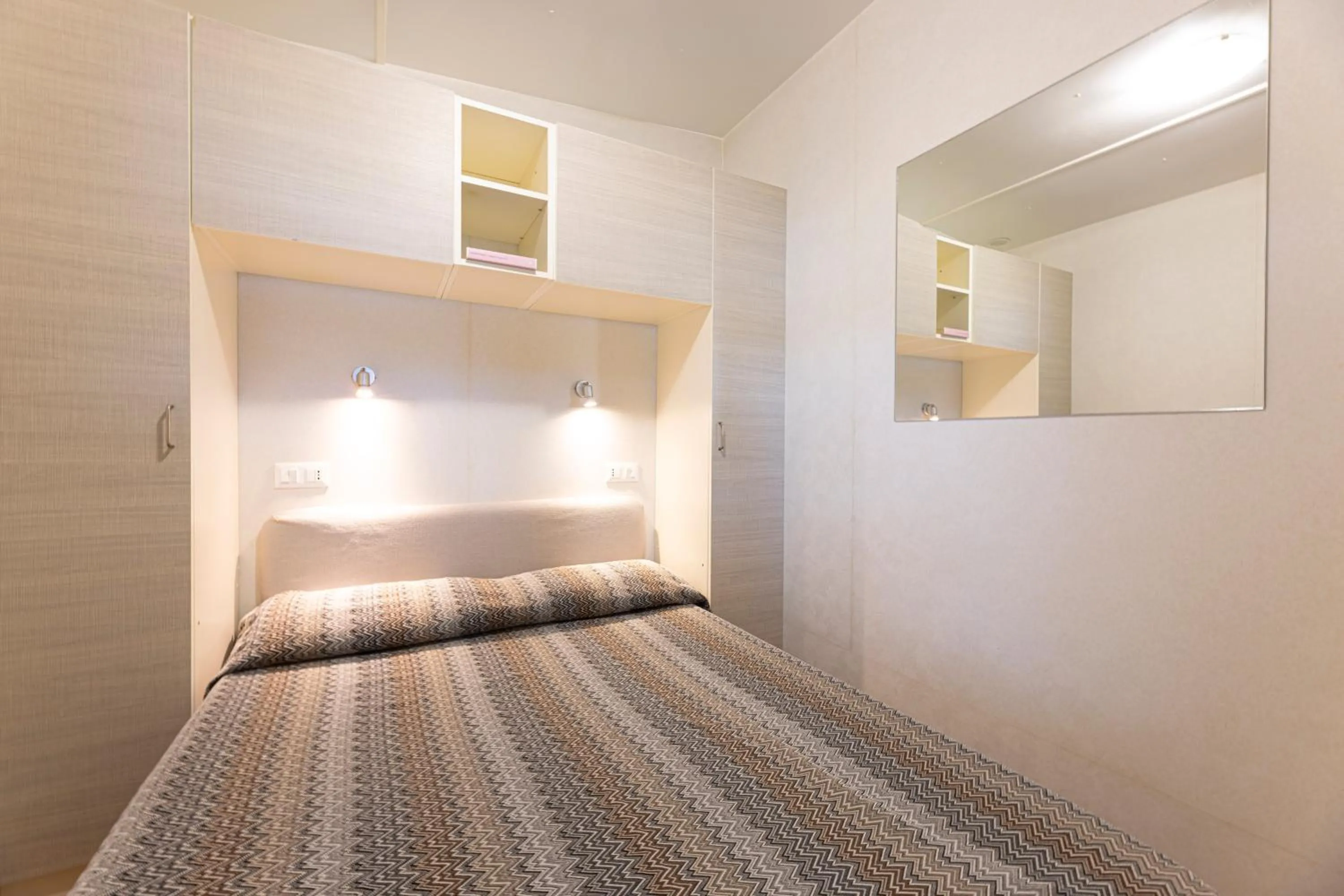 Bed in Camping Village Le Calanchiole