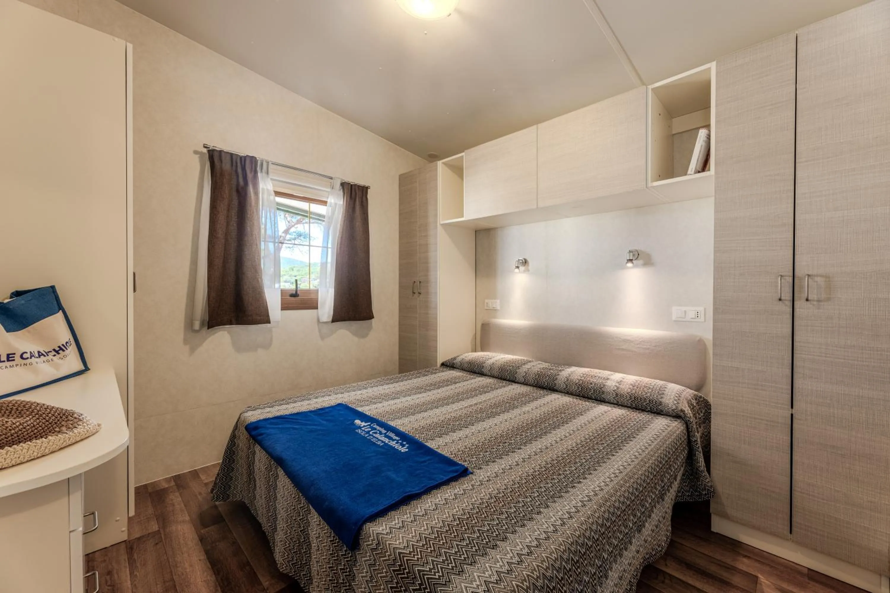 Bed in Camping Village Le Calanchiole