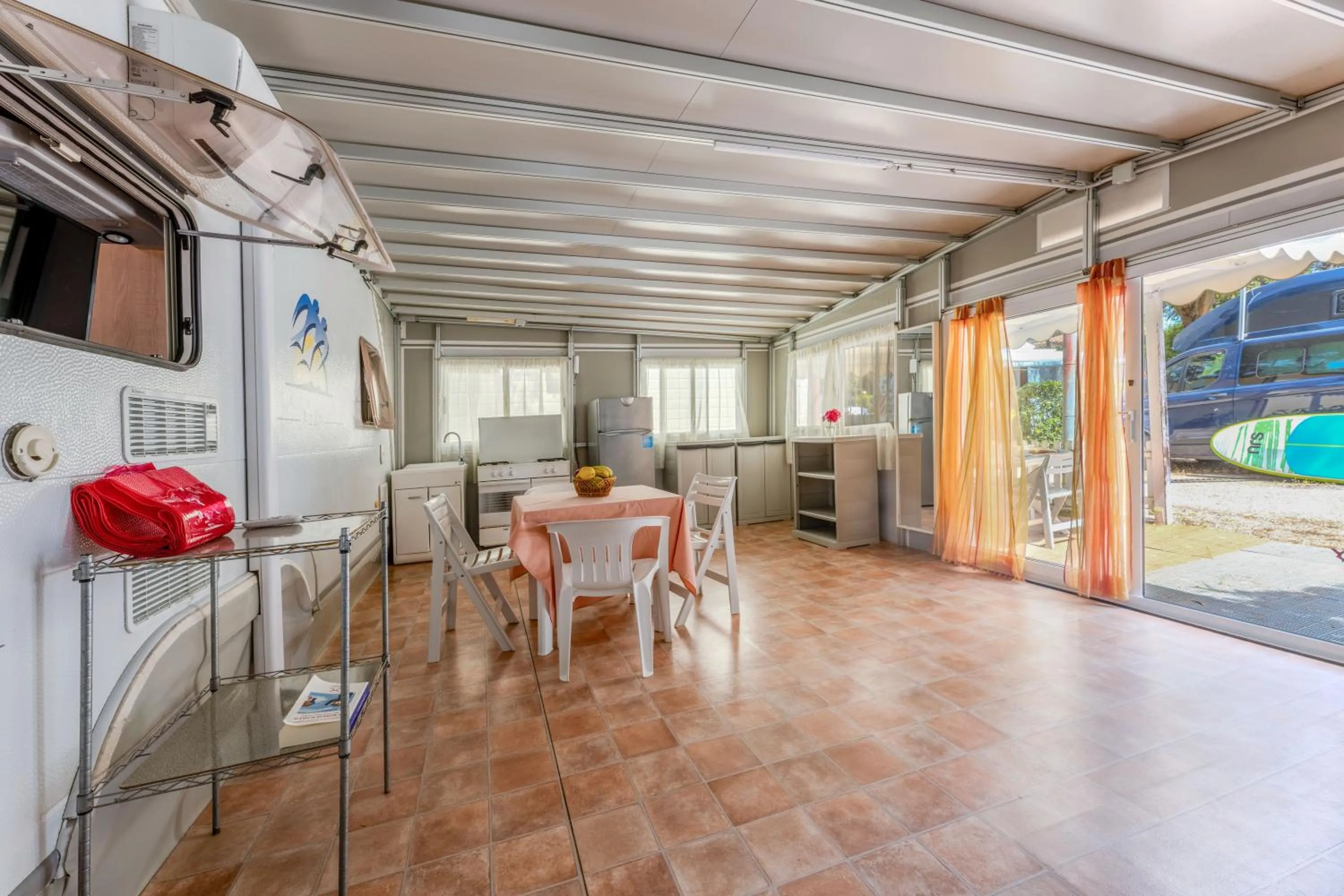 Living room in Camping Village Le Calanchiole