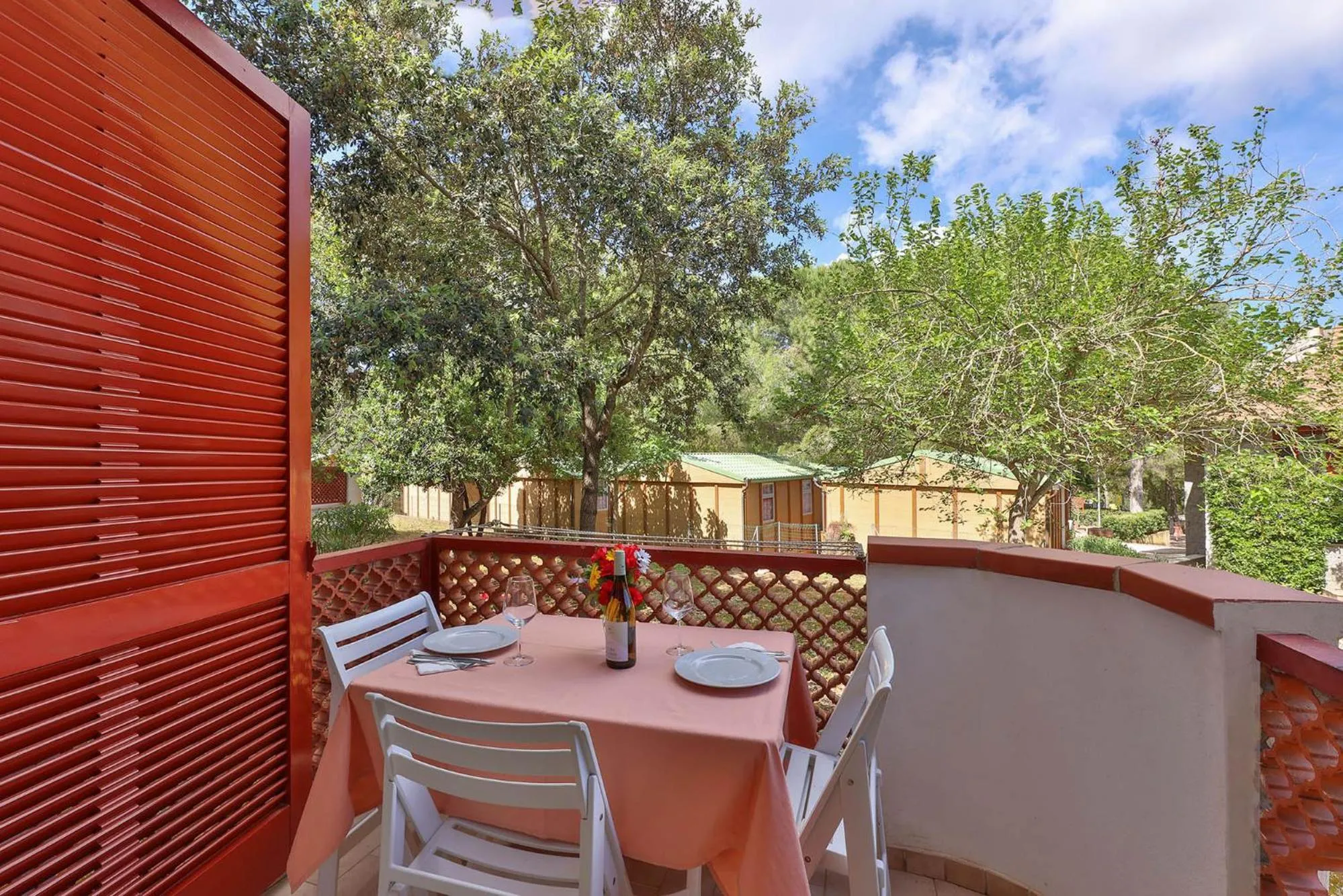 Patio in Camping Village Le Calanchiole
