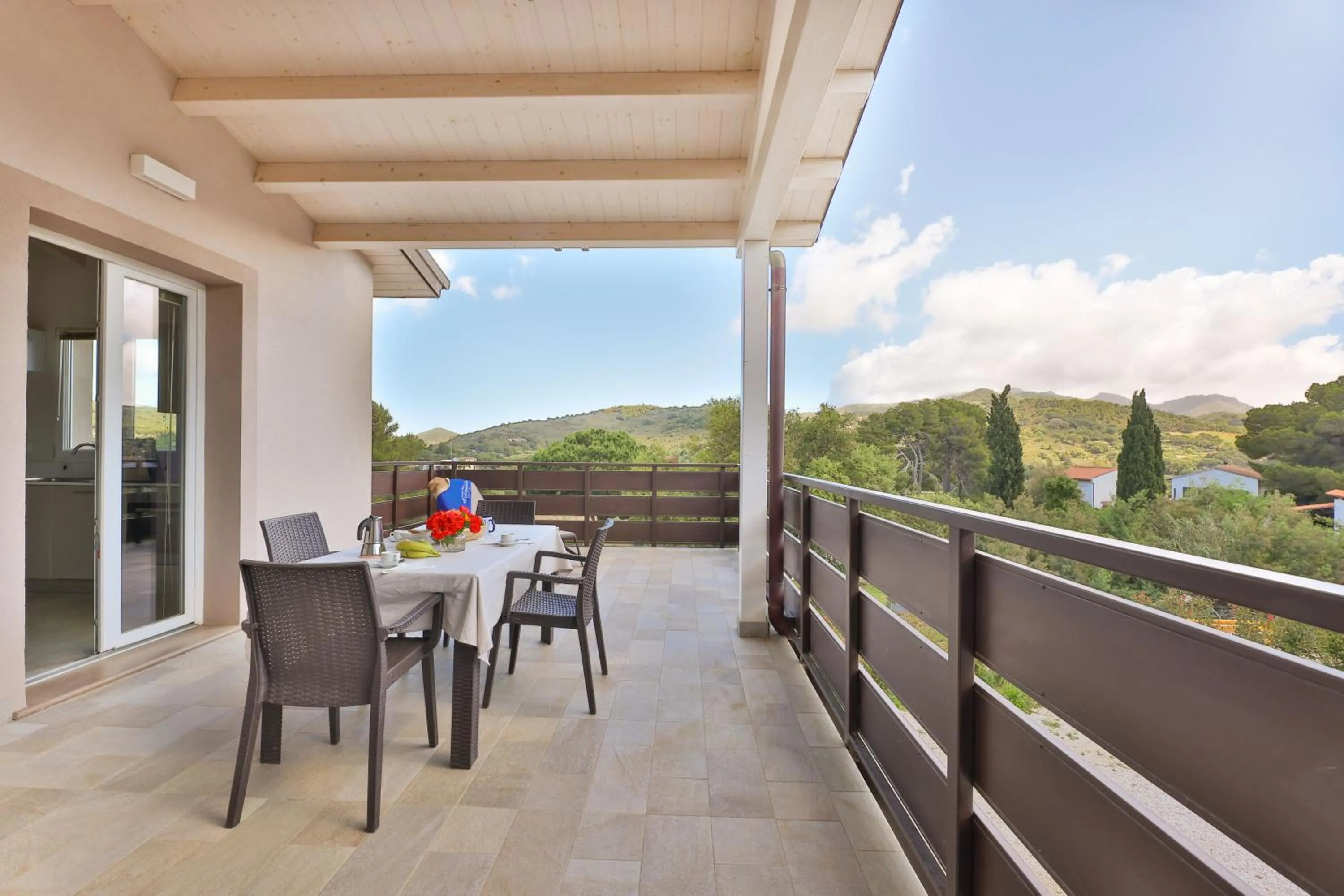 Patio in Camping Village Le Calanchiole