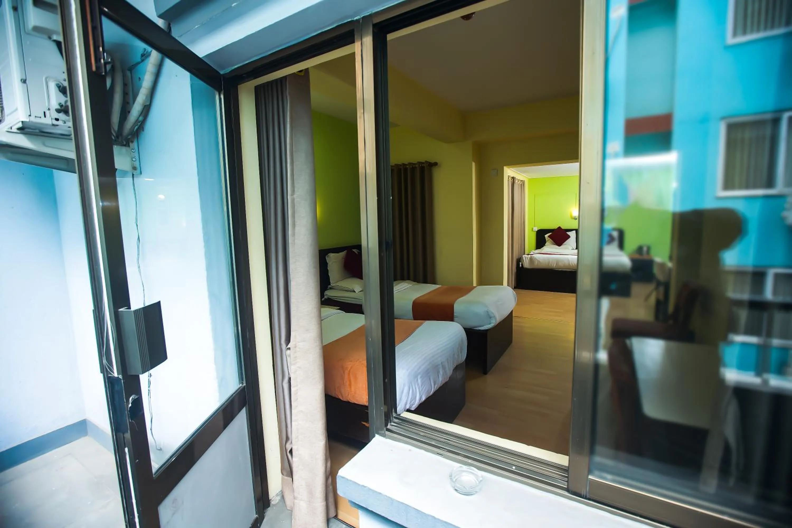 Bed in Sacred Boutique Hotel