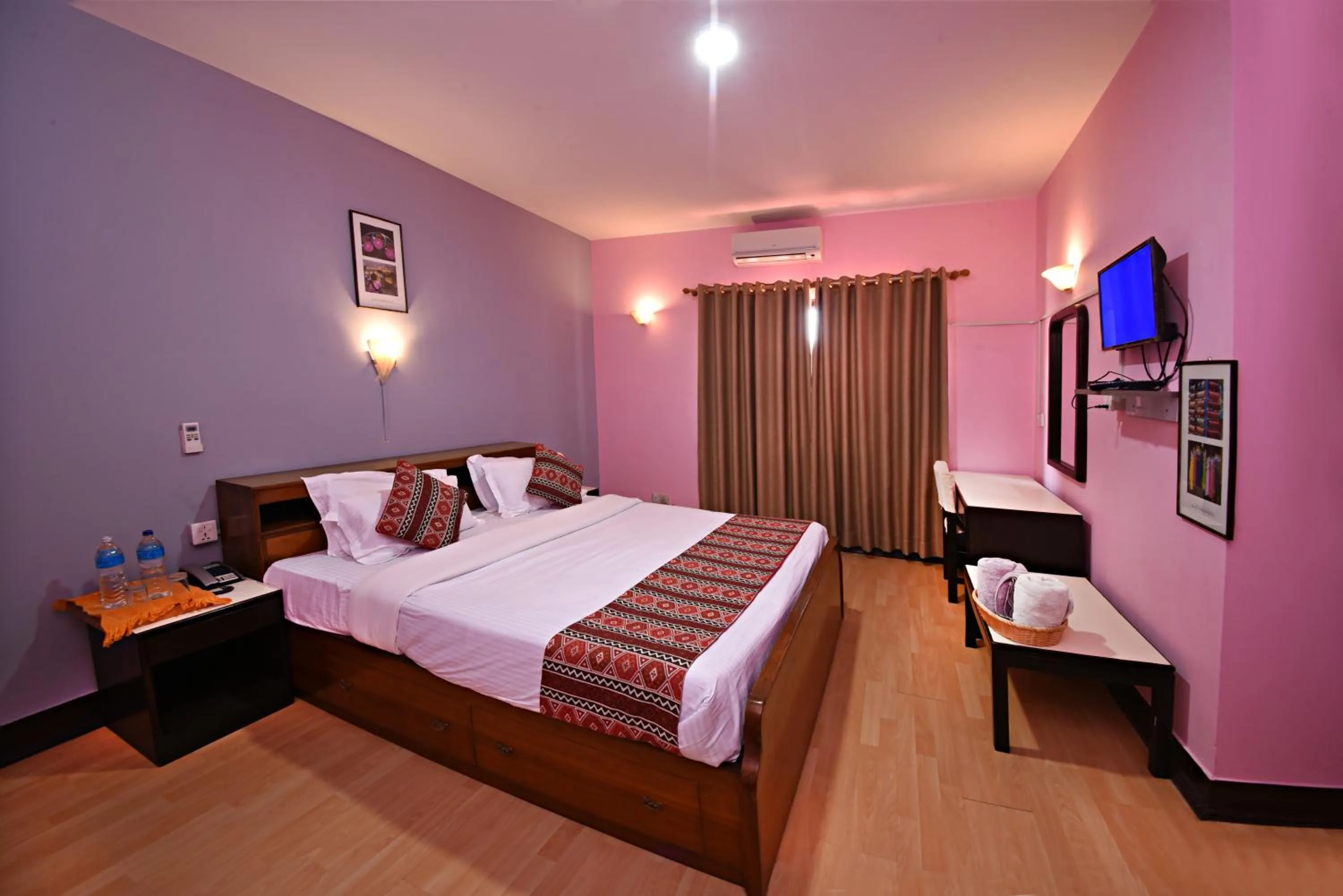 Bed in Sacred Boutique Hotel