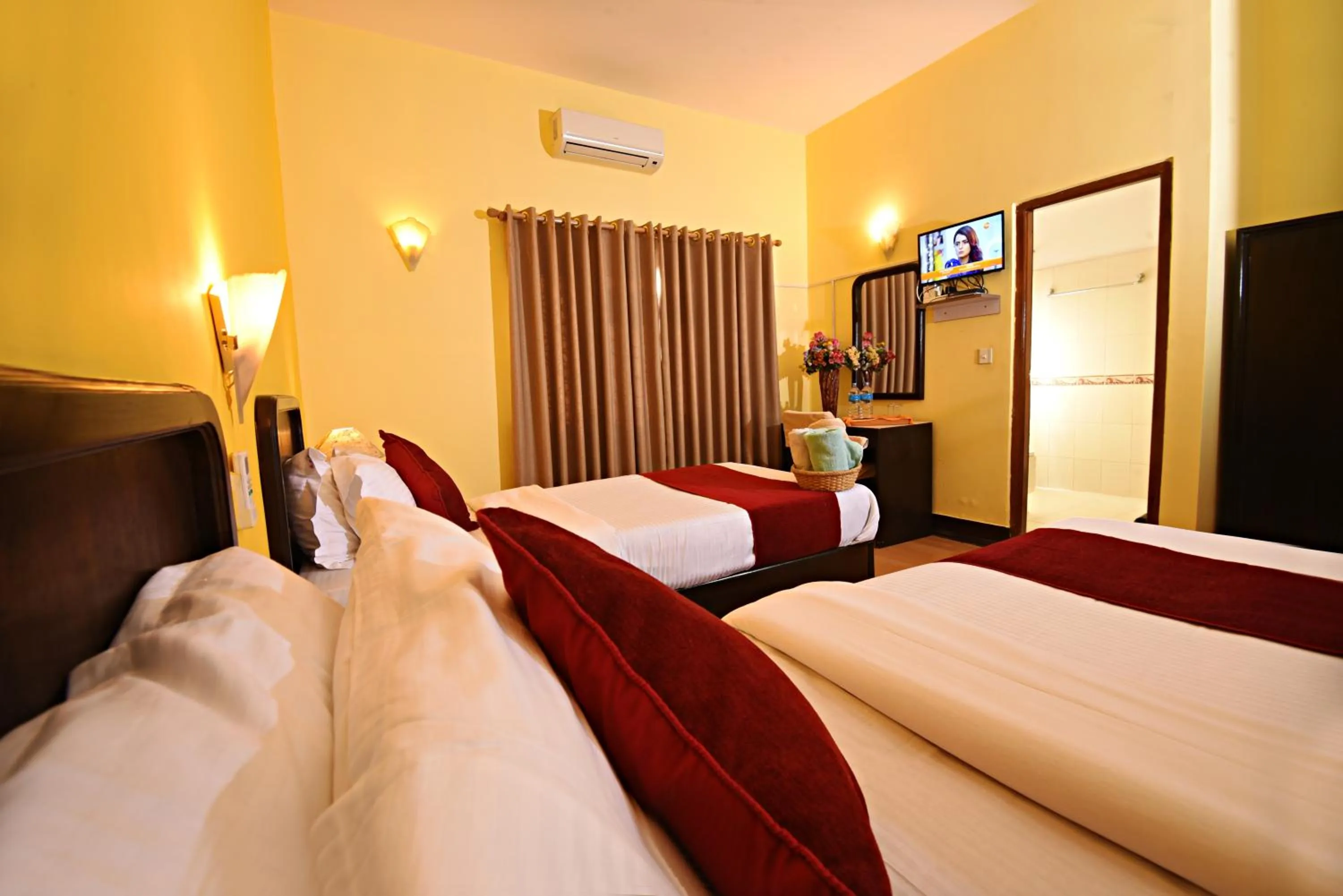 Bed in Sacred Boutique Hotel