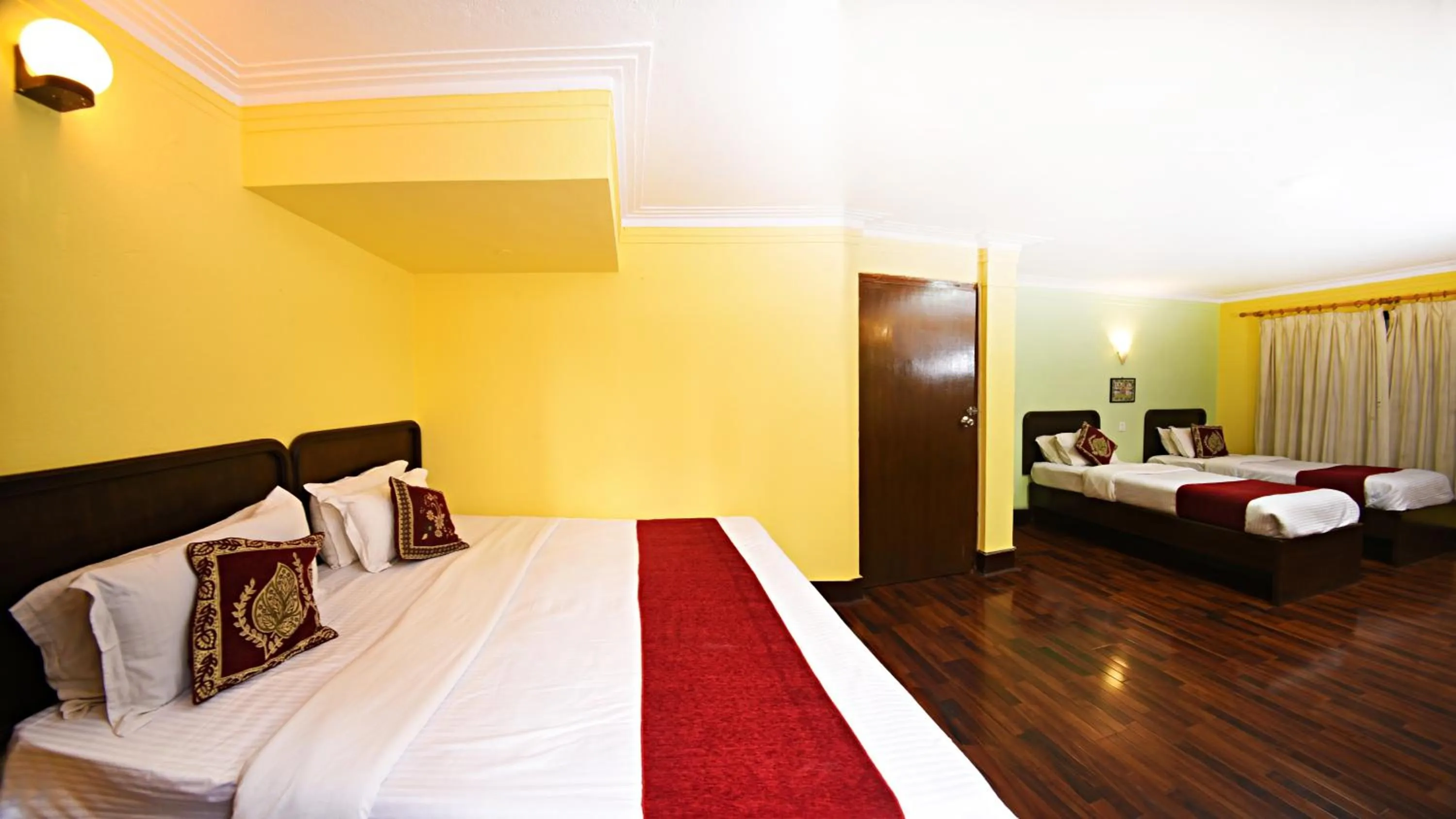 Bed in Sacred Boutique Hotel