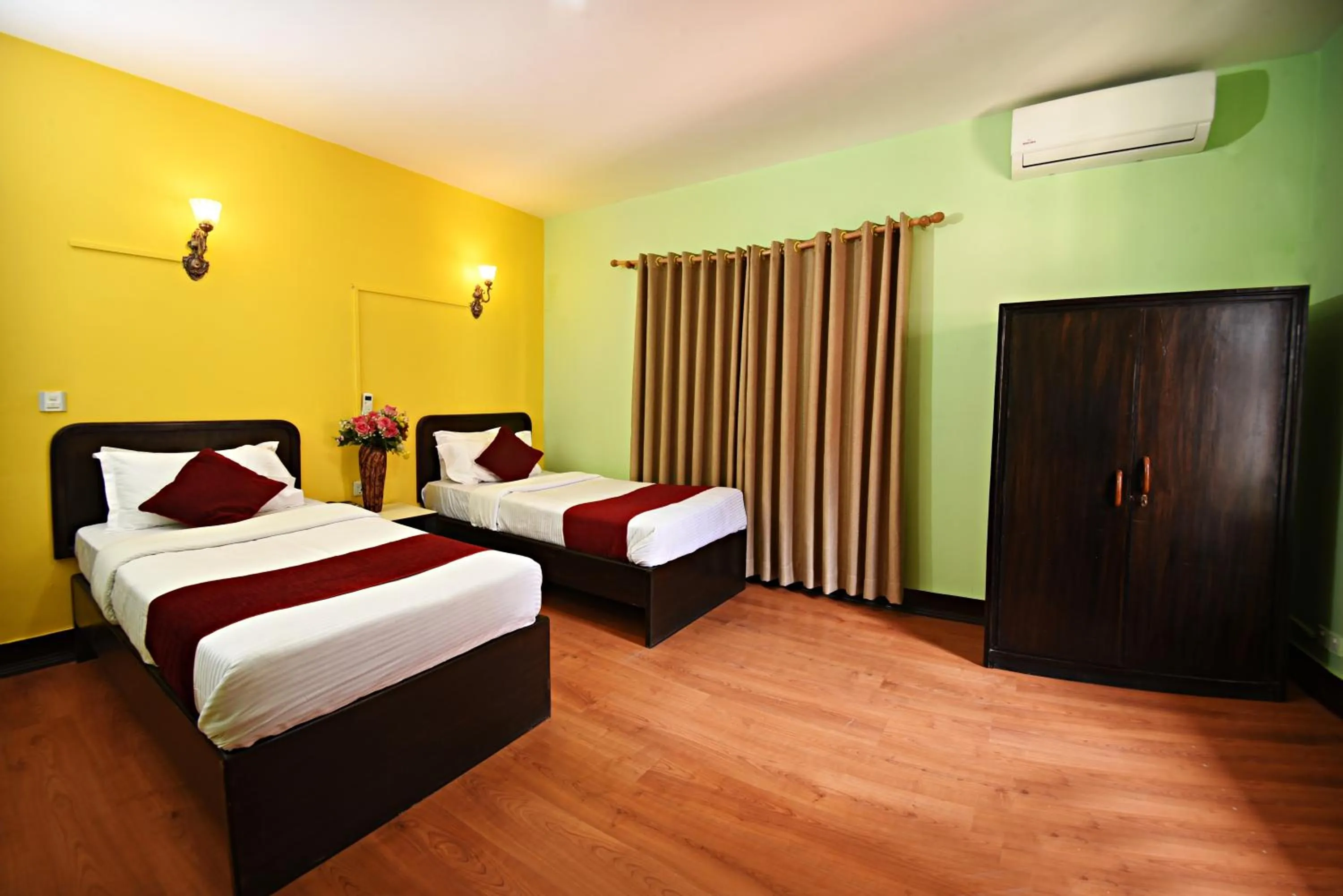 Bed in Sacred Boutique Hotel