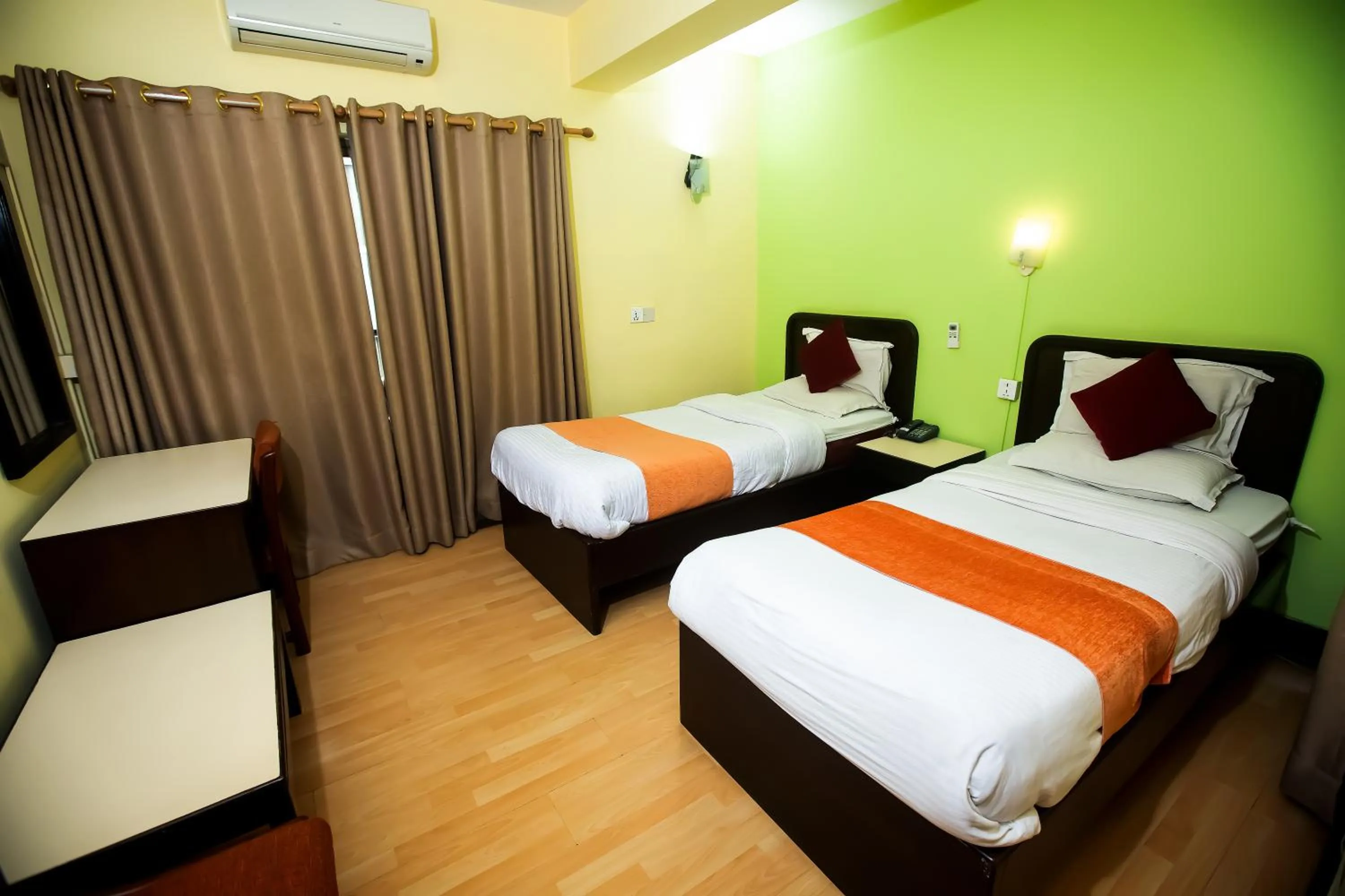 Bed in Sacred Boutique Hotel