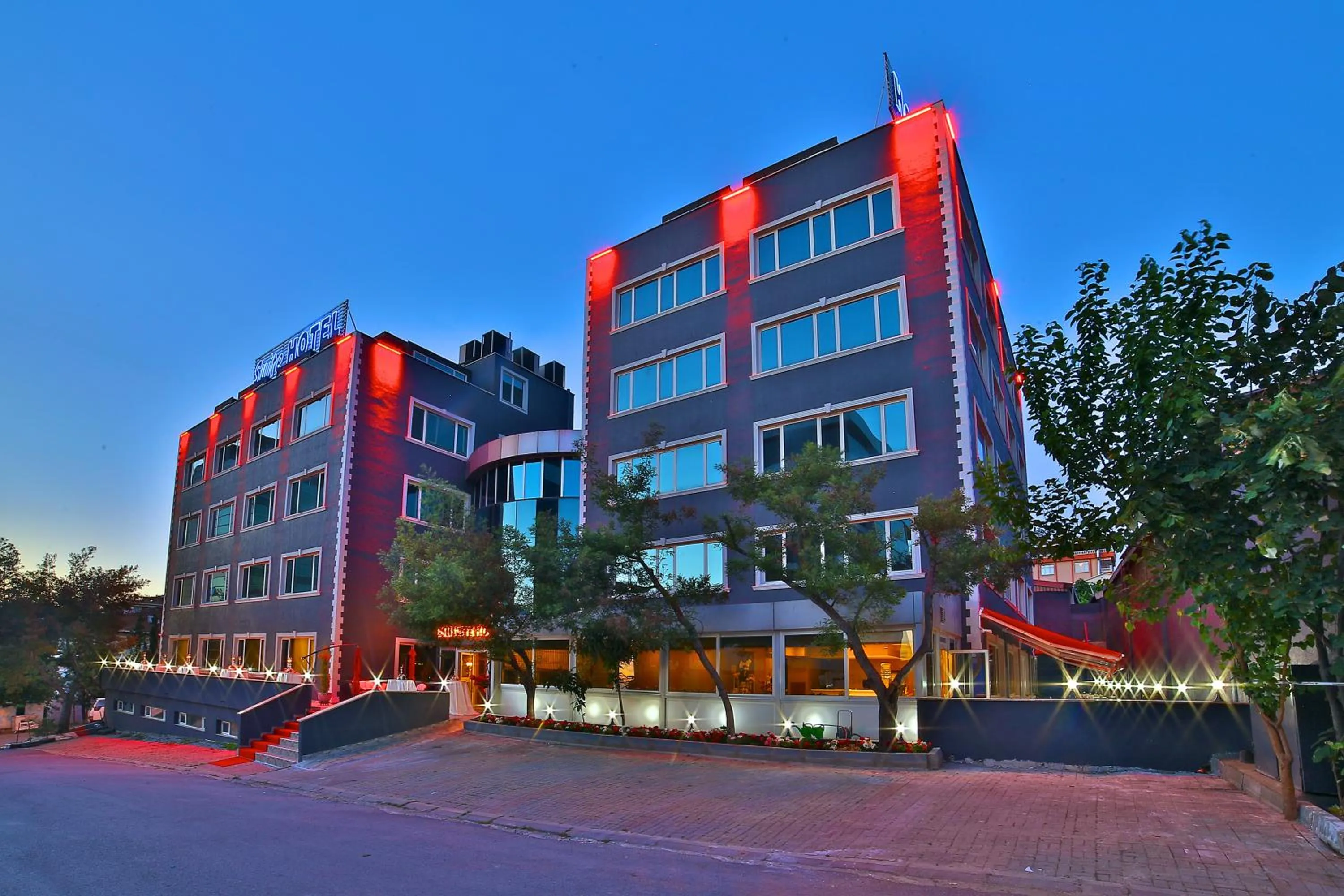 Facade/entrance in The Hera Premium Hotels