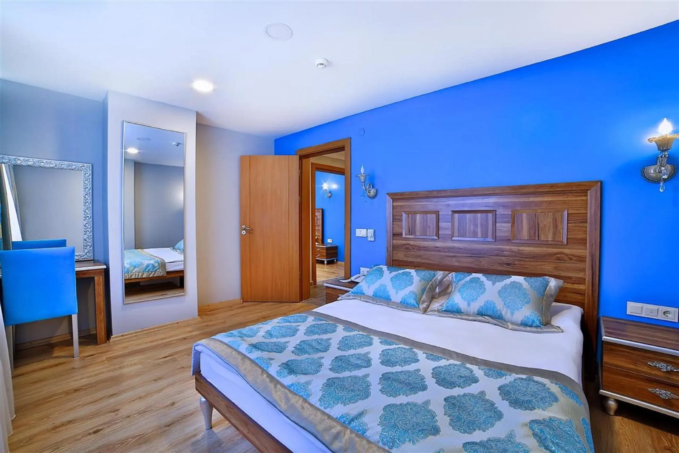 Bed in The Hera Premium Hotels Bed in The Hera Premium Hotels