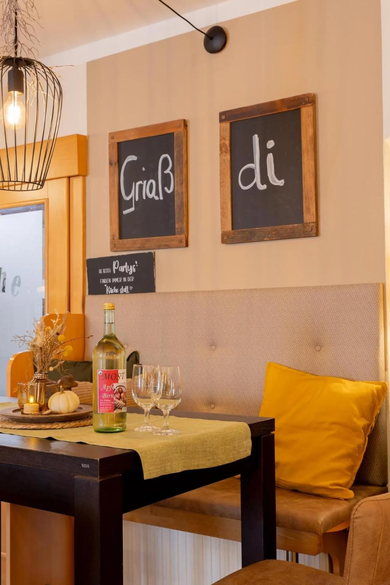 Seating area in Schliefauhof