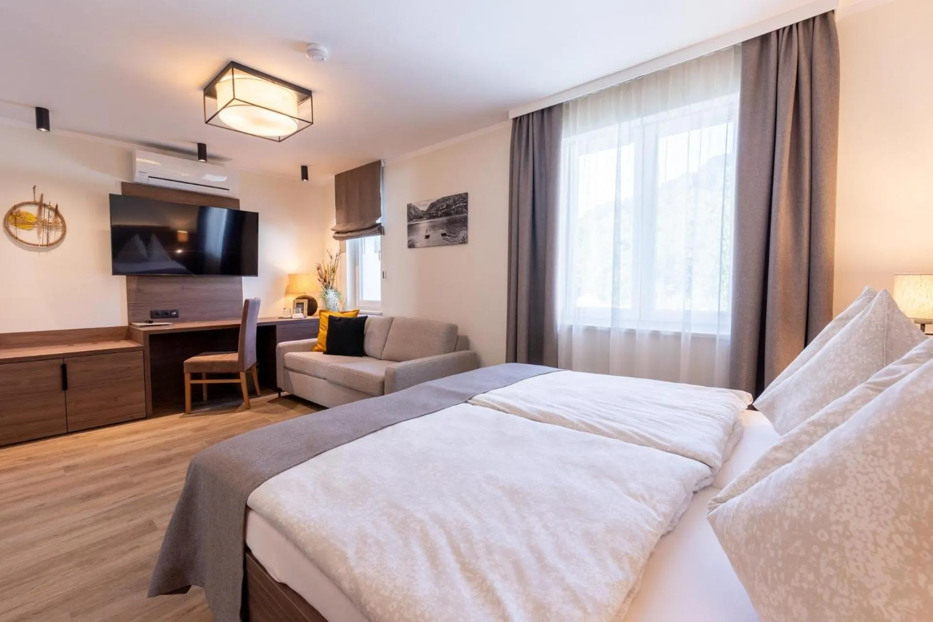 Photo of the whole room, Bed in Schliefauhof