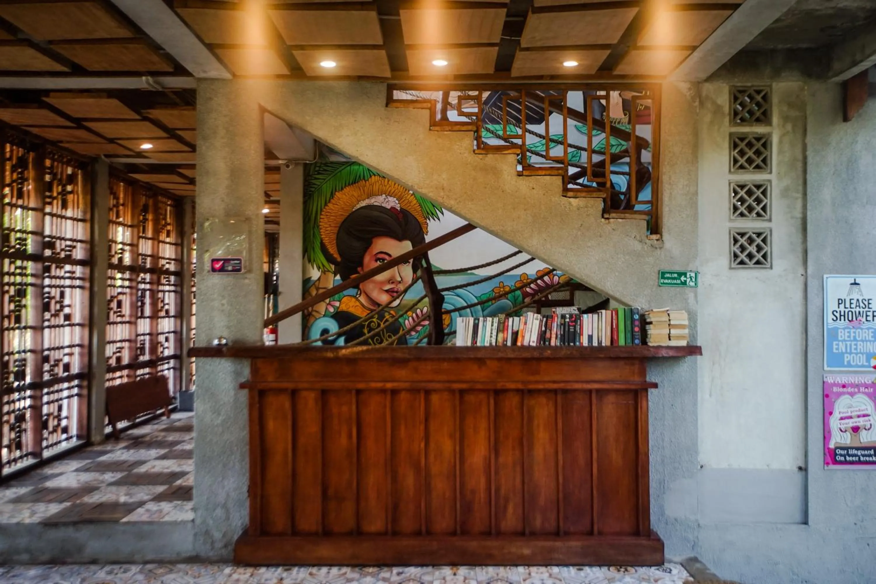 Lobby or reception in Waras Villa