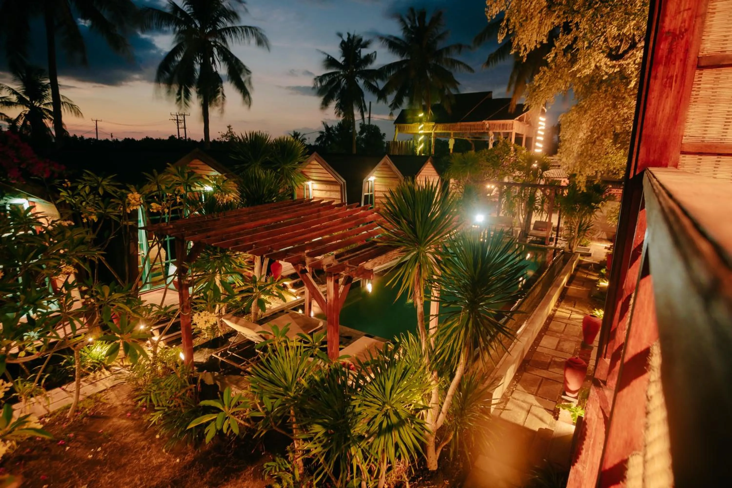 Night in Waras Villa