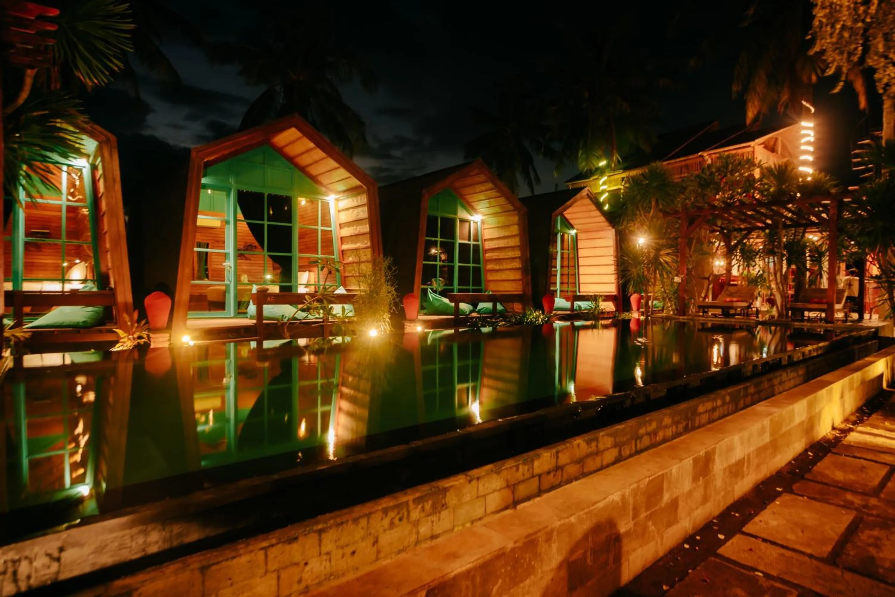 Night in Waras Villa