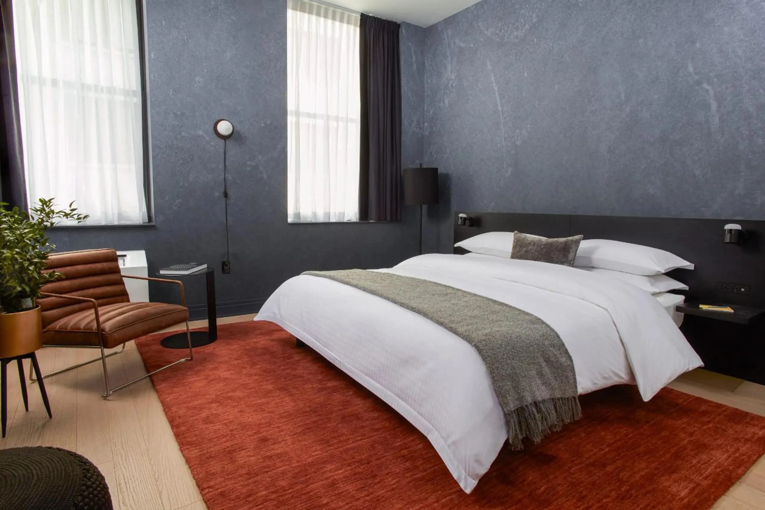 Bedroom, Bed in Mint House at 70 Pine