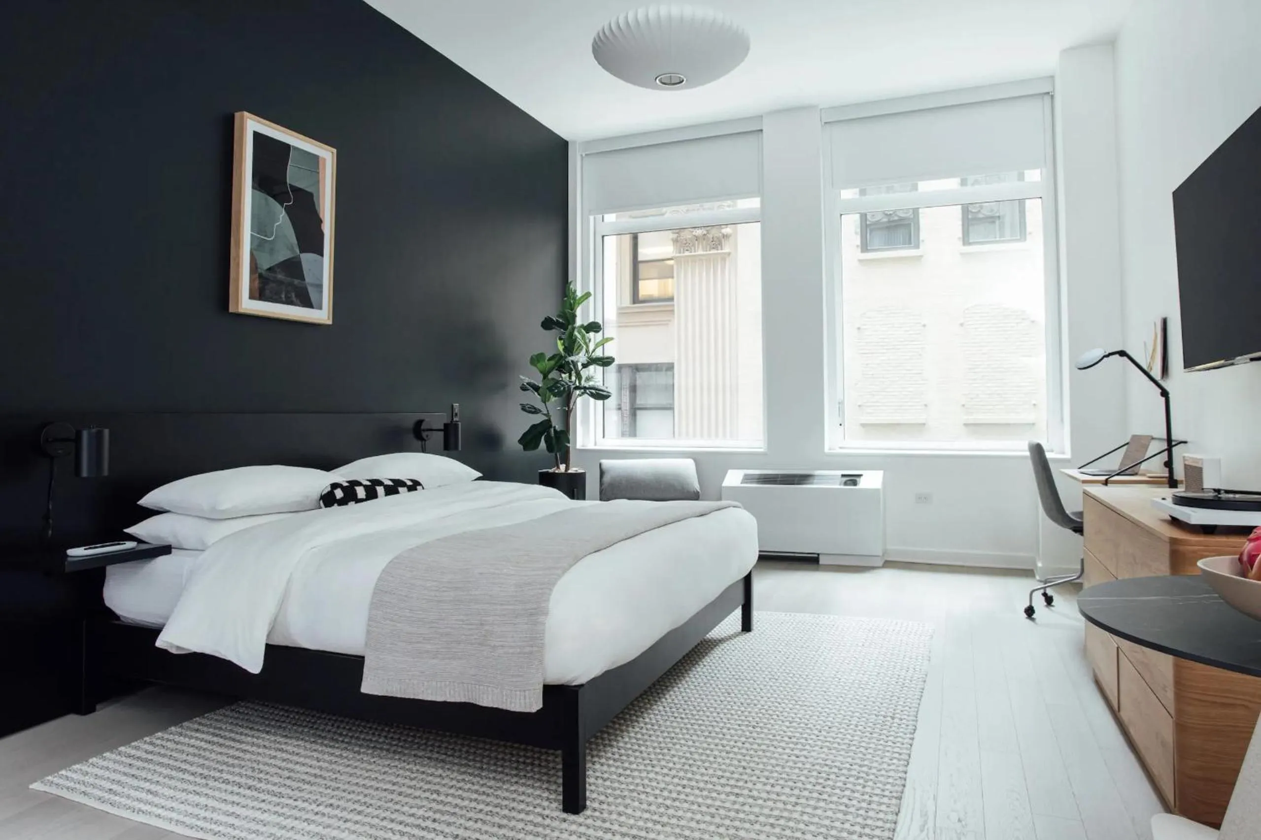 Bedroom, Bed in Mint House at 70 Pine