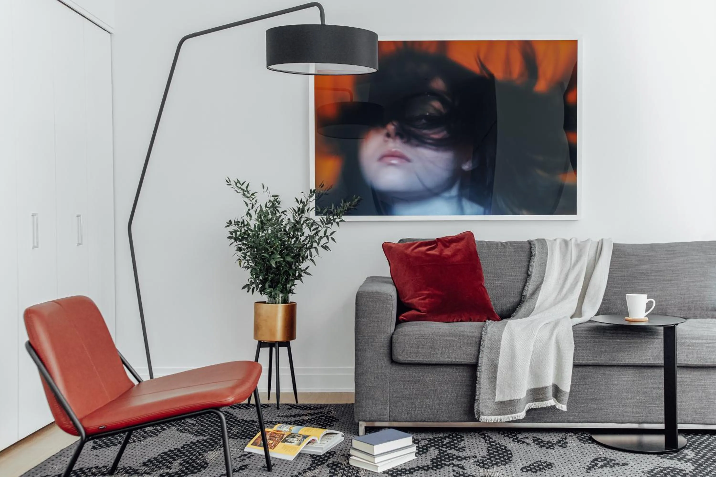 Seating area in Mint House 70 Pine by Kasa