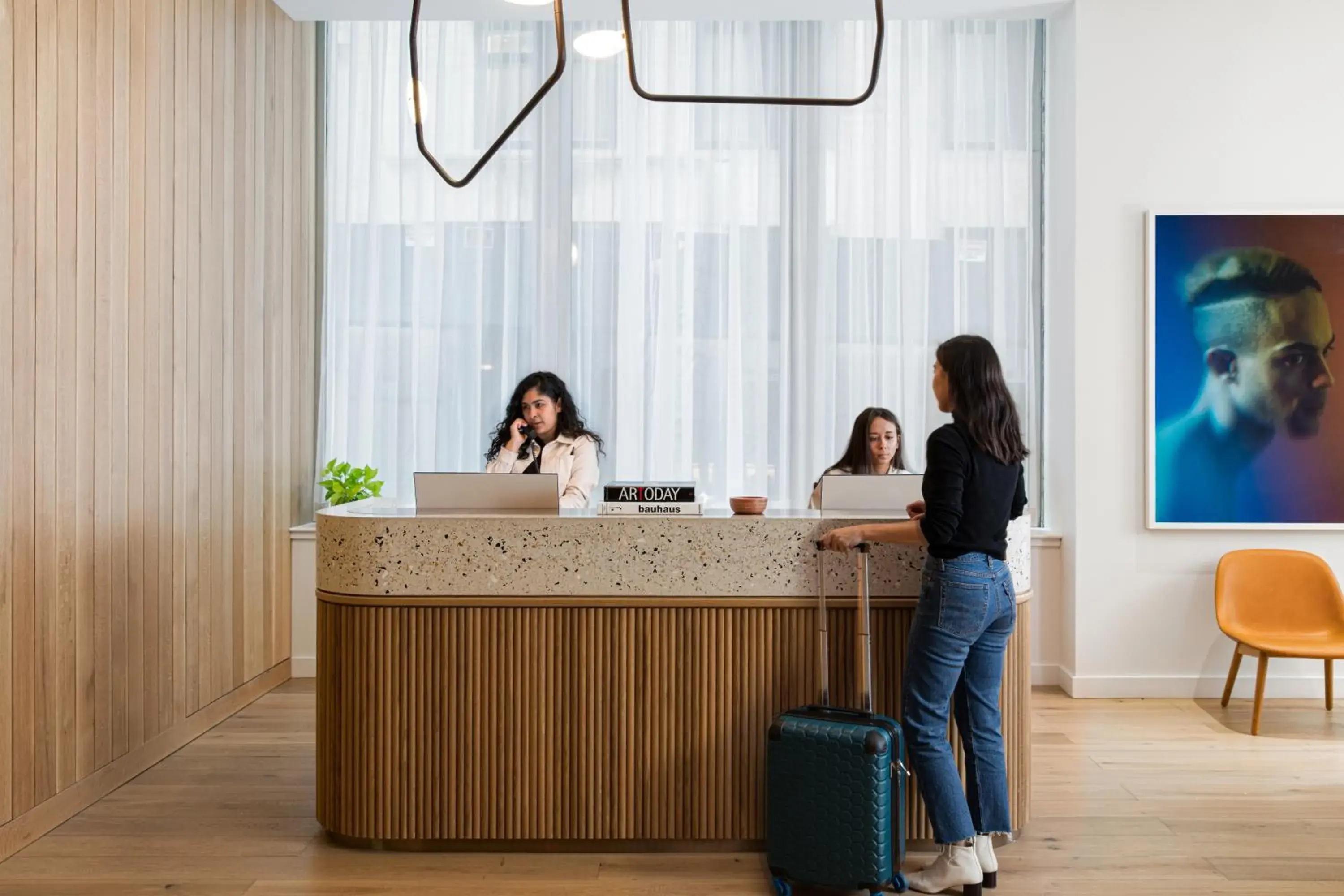 Lobby or reception in Mint House 70 Pine by Kasa Lobby or reception in Mint House 70 Pine by Kasa