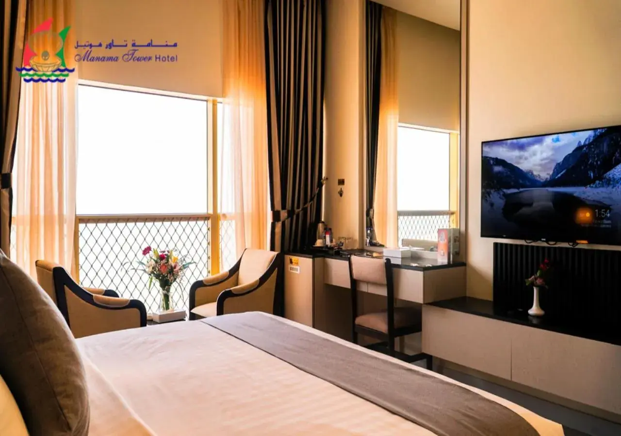 Photo of the whole room, Bed in Manama Tower Hotel Photo of the whole room, Bed in Manama Tower Hotel