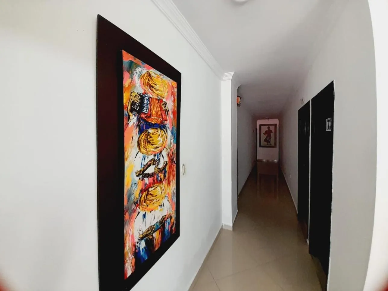 Decorative detail in Karin Hotel