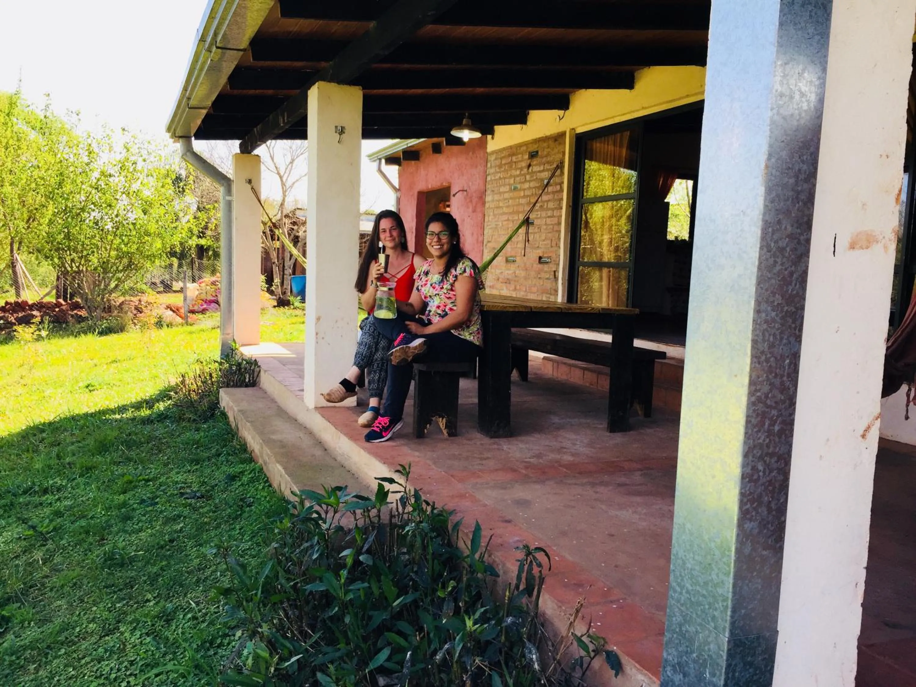 Garden view in Granja La Lechuza Ecolodge