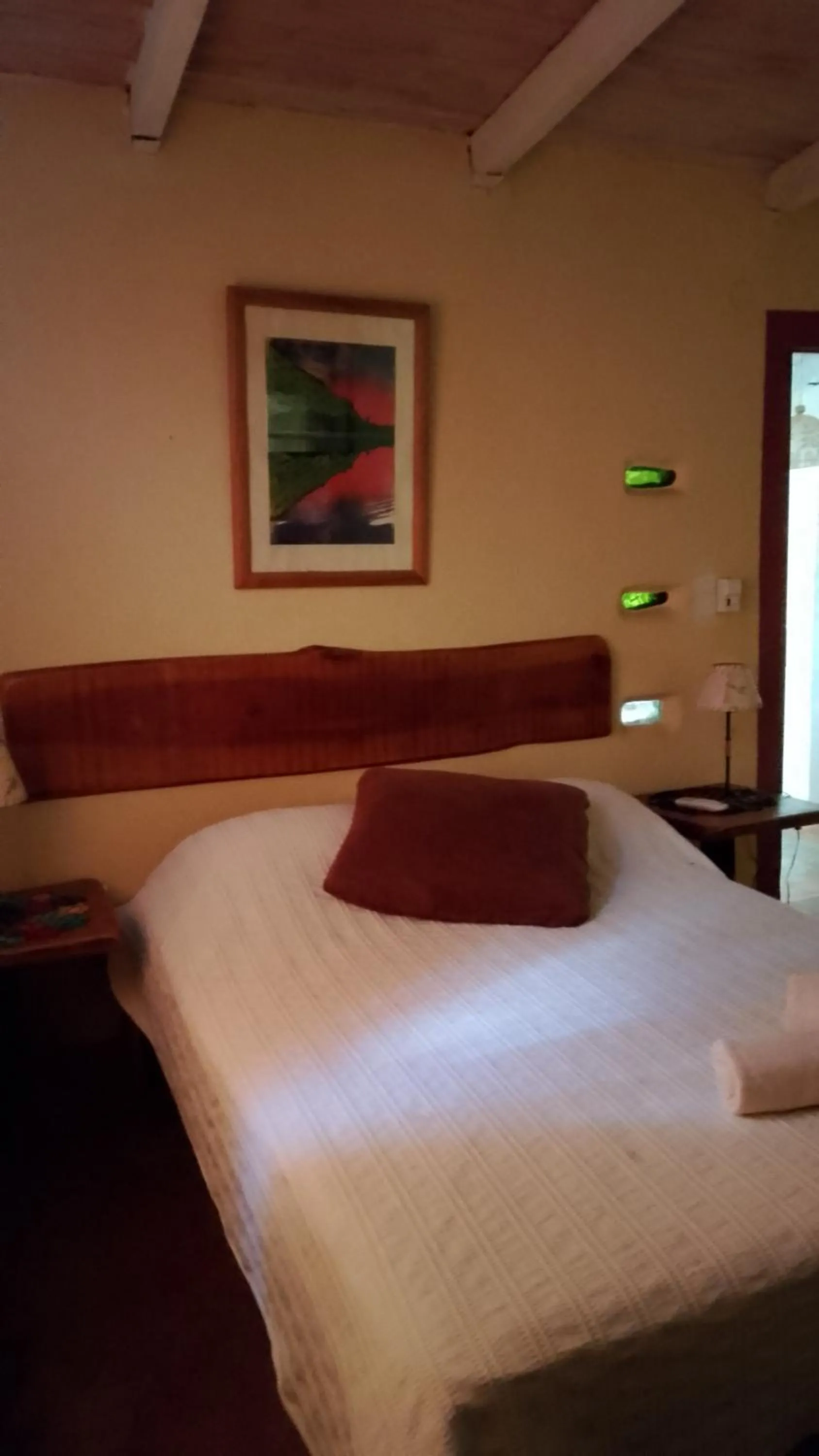 Bed in Granja La Lechuza Ecolodge