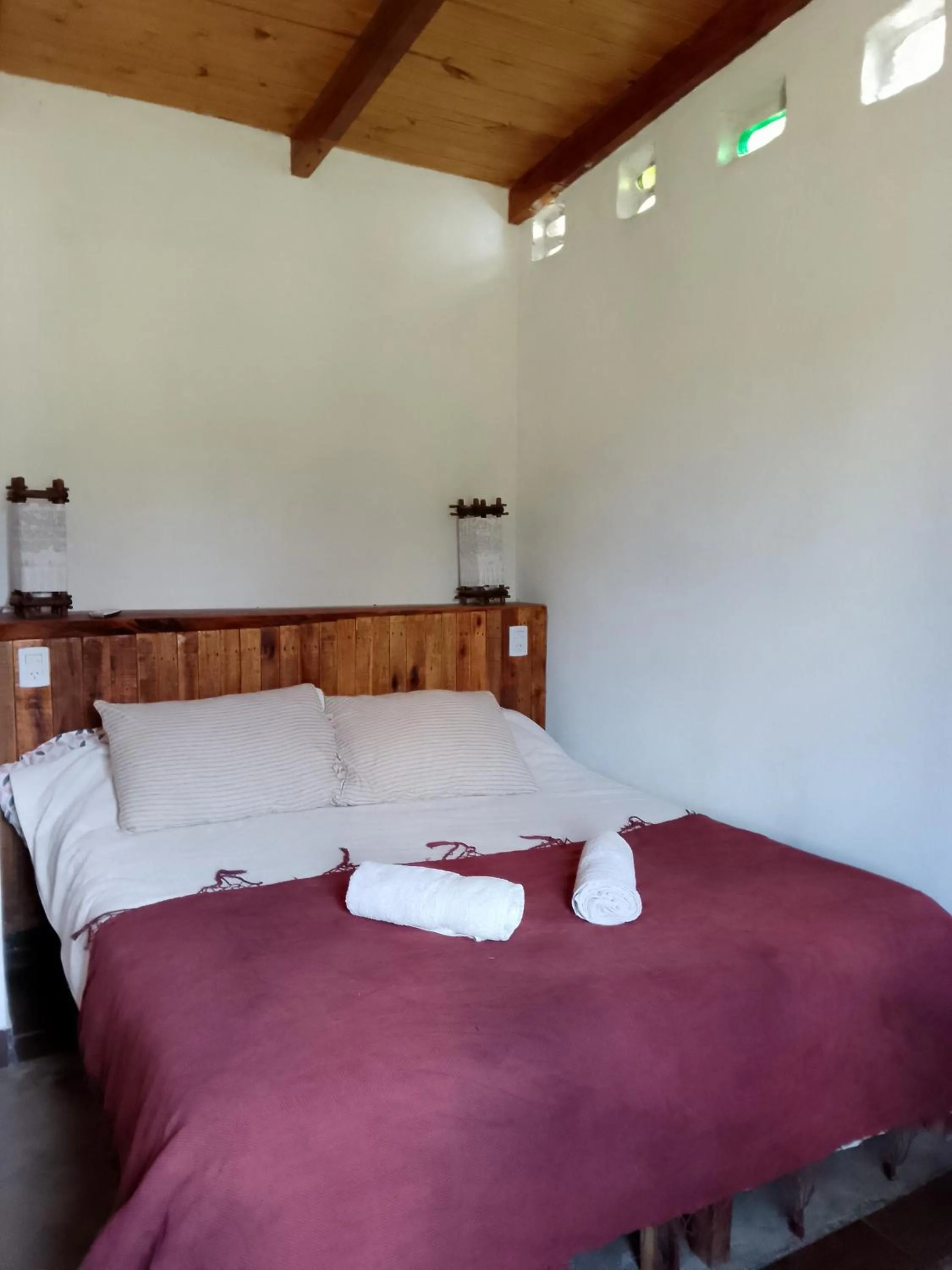 Bed in Granja La Lechuza Ecolodge