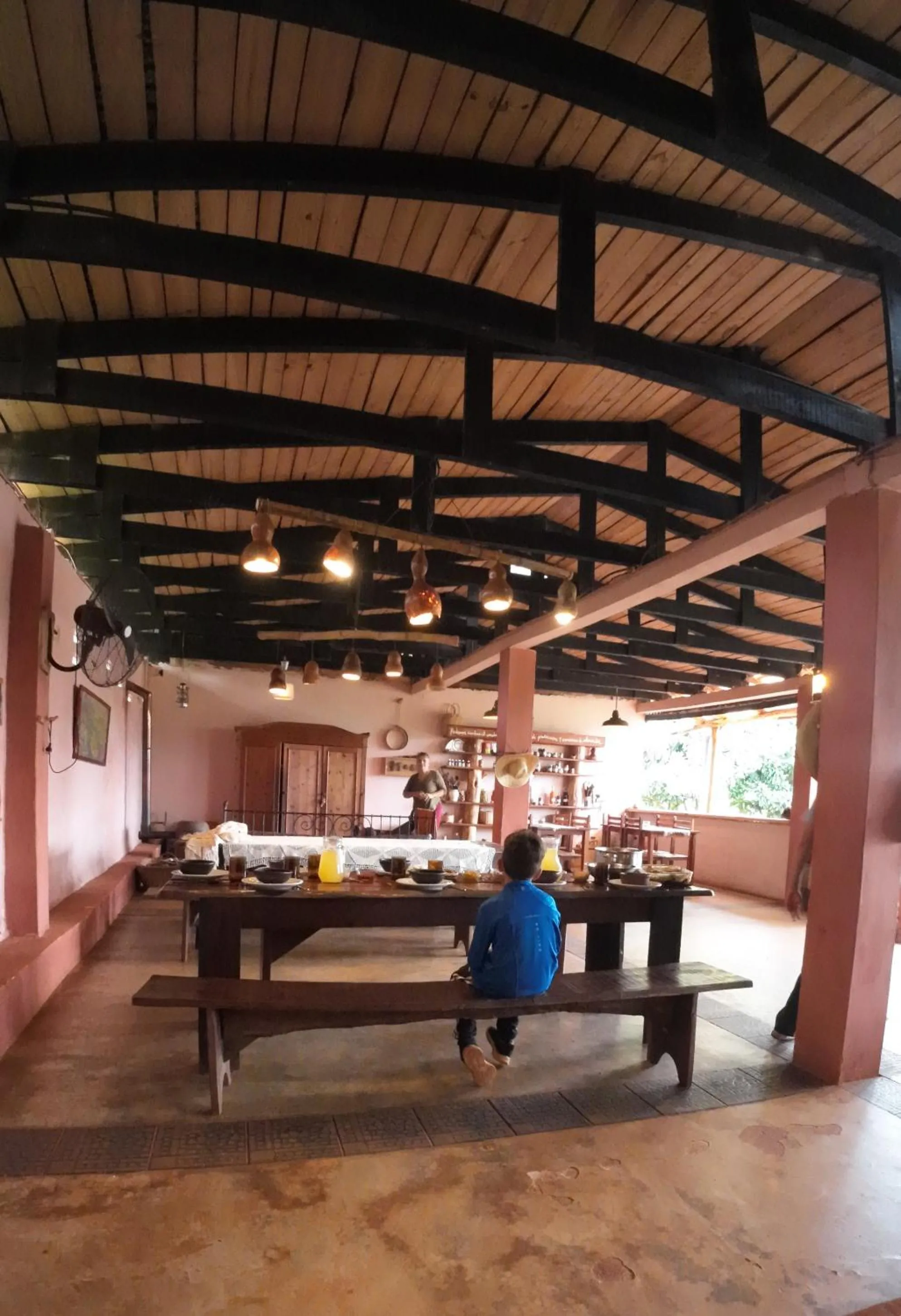 Restaurant/places to eat in Granja La Lechuza Ecolodge
