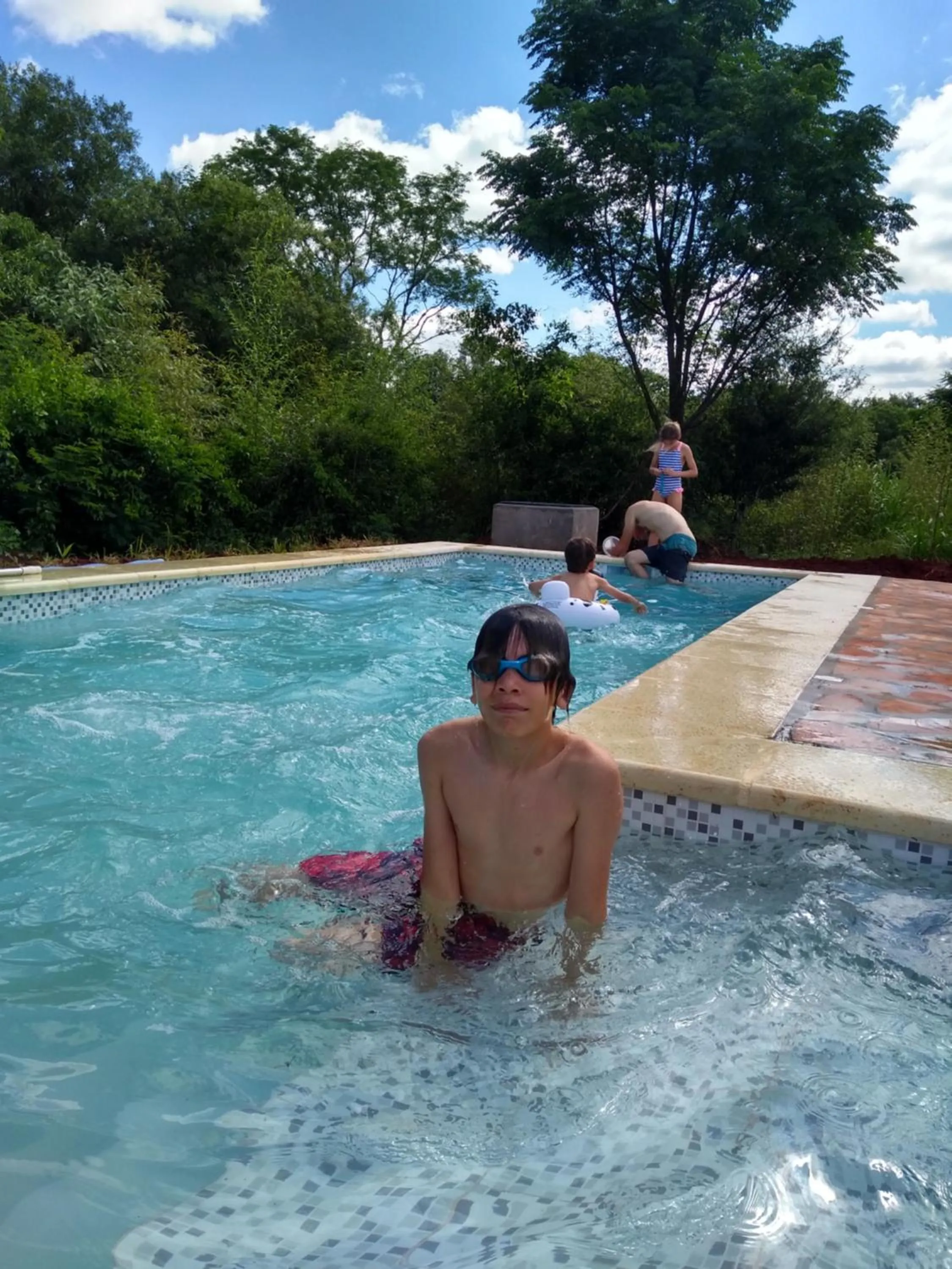 Swimming pool in Granja La Lechuza Ecolodge