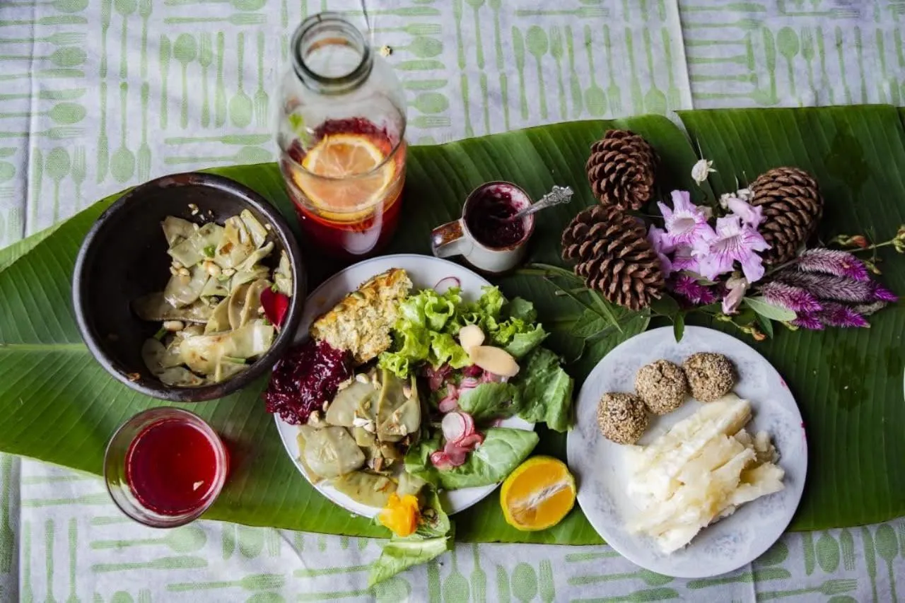 Food and drinks in Granja La Lechuza Ecolodge