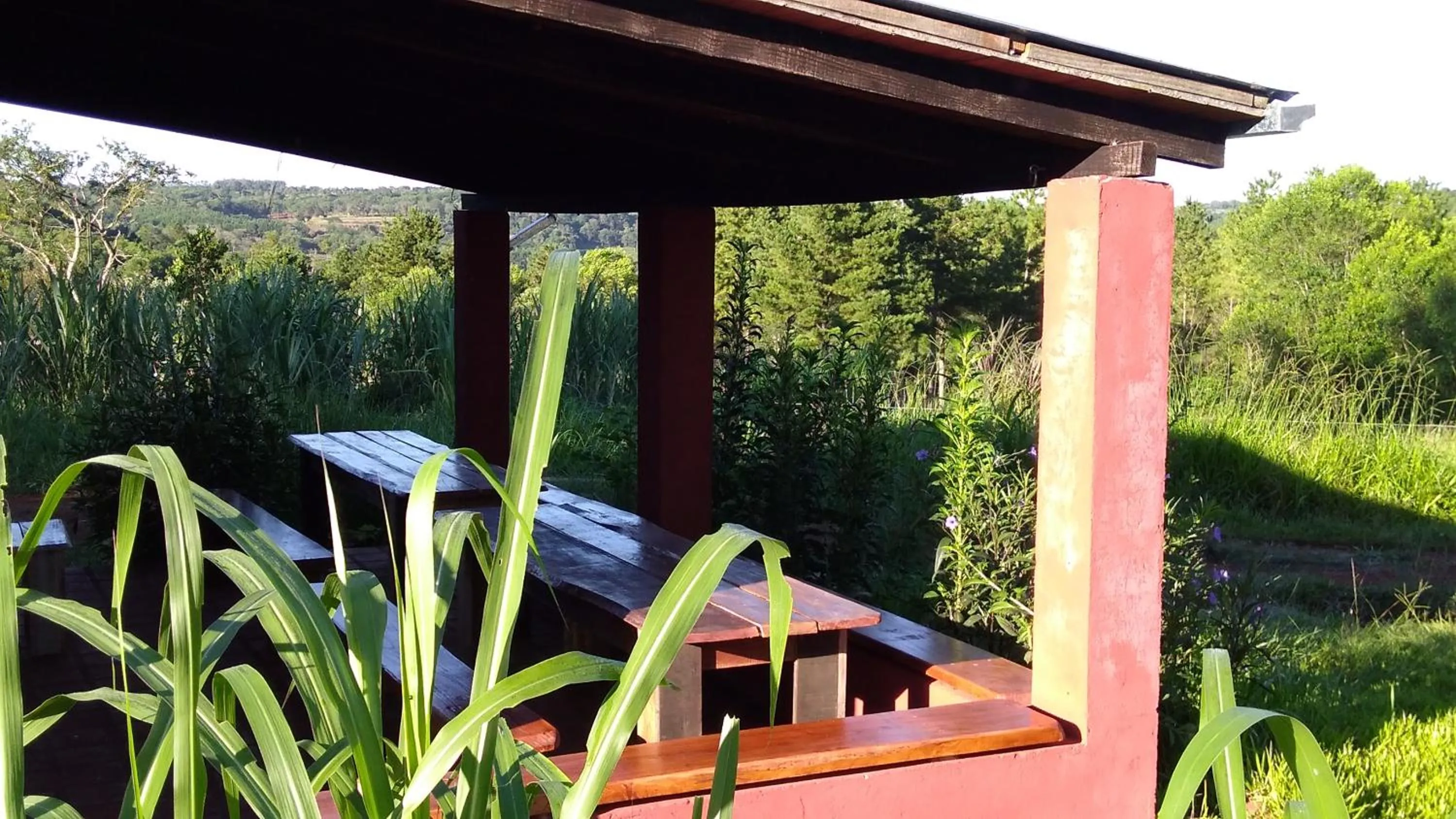 Dining area in Granja La Lechuza Ecolodge