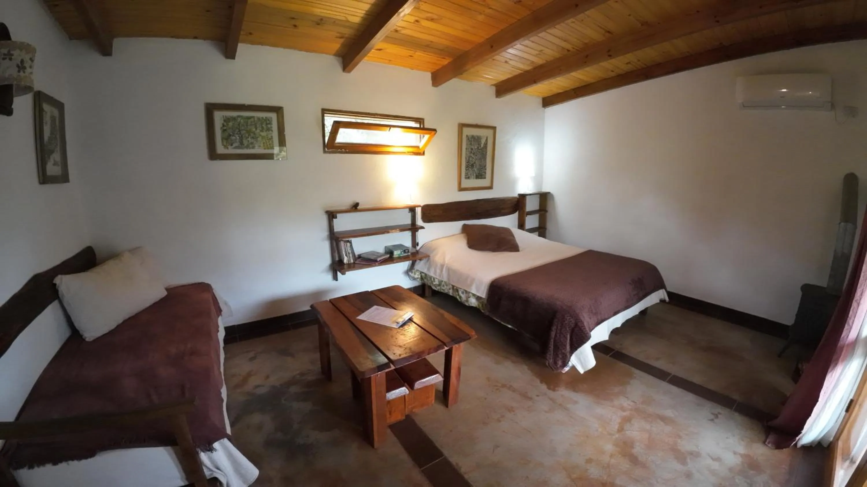 Bed in Granja La Lechuza Ecolodge