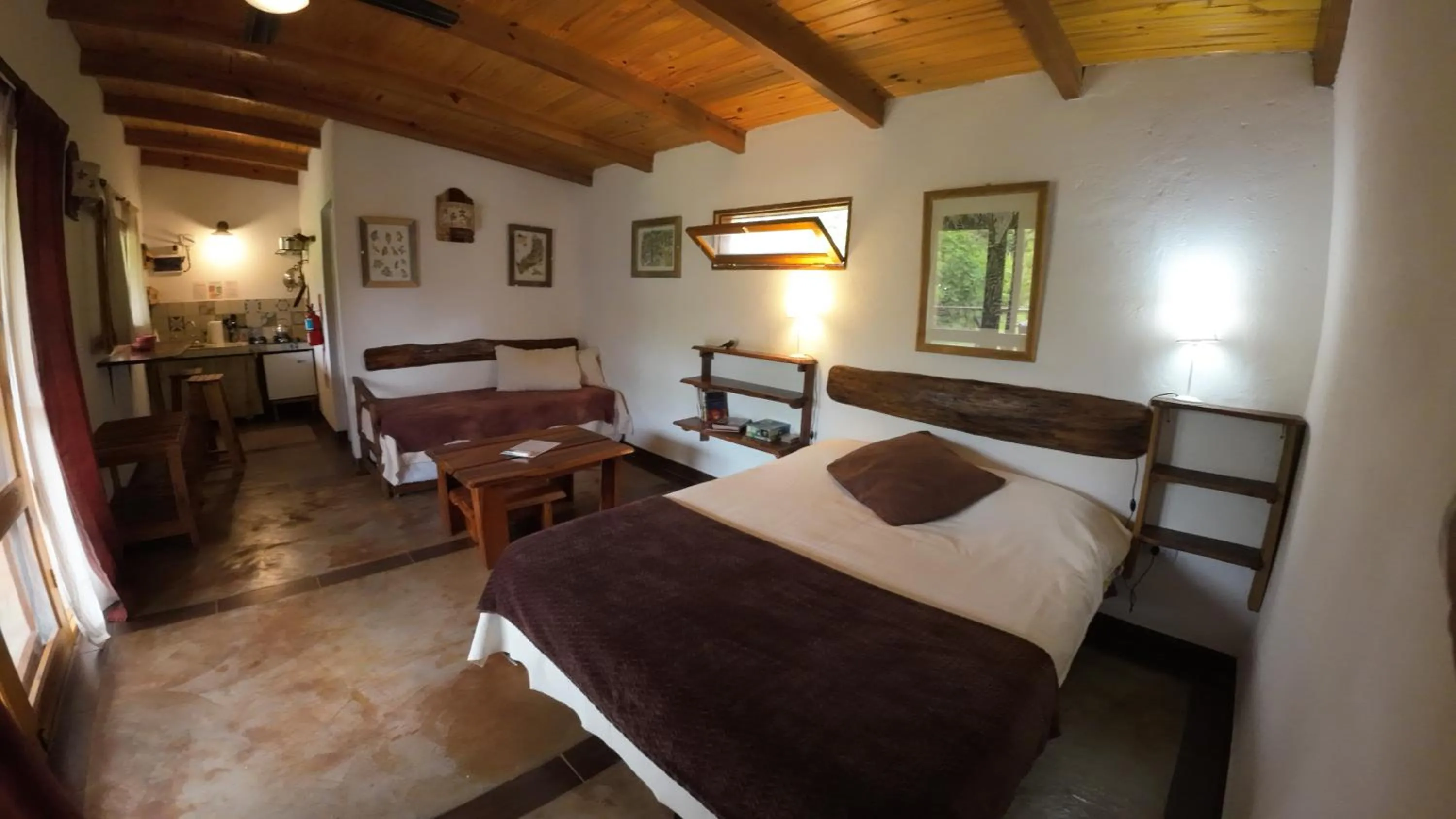 Bed in Granja La Lechuza Ecolodge