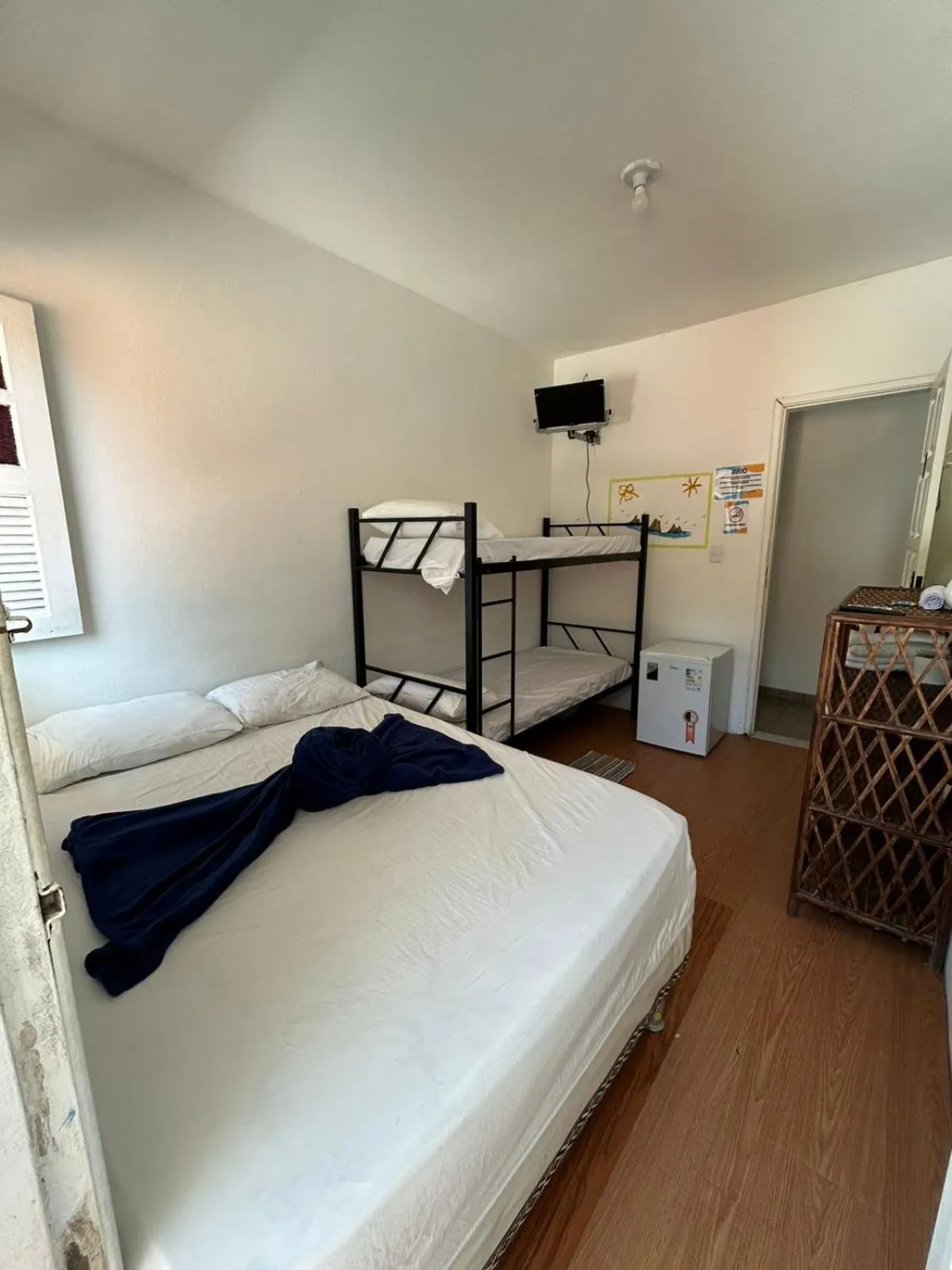 Bed in Pousada TiaPreta