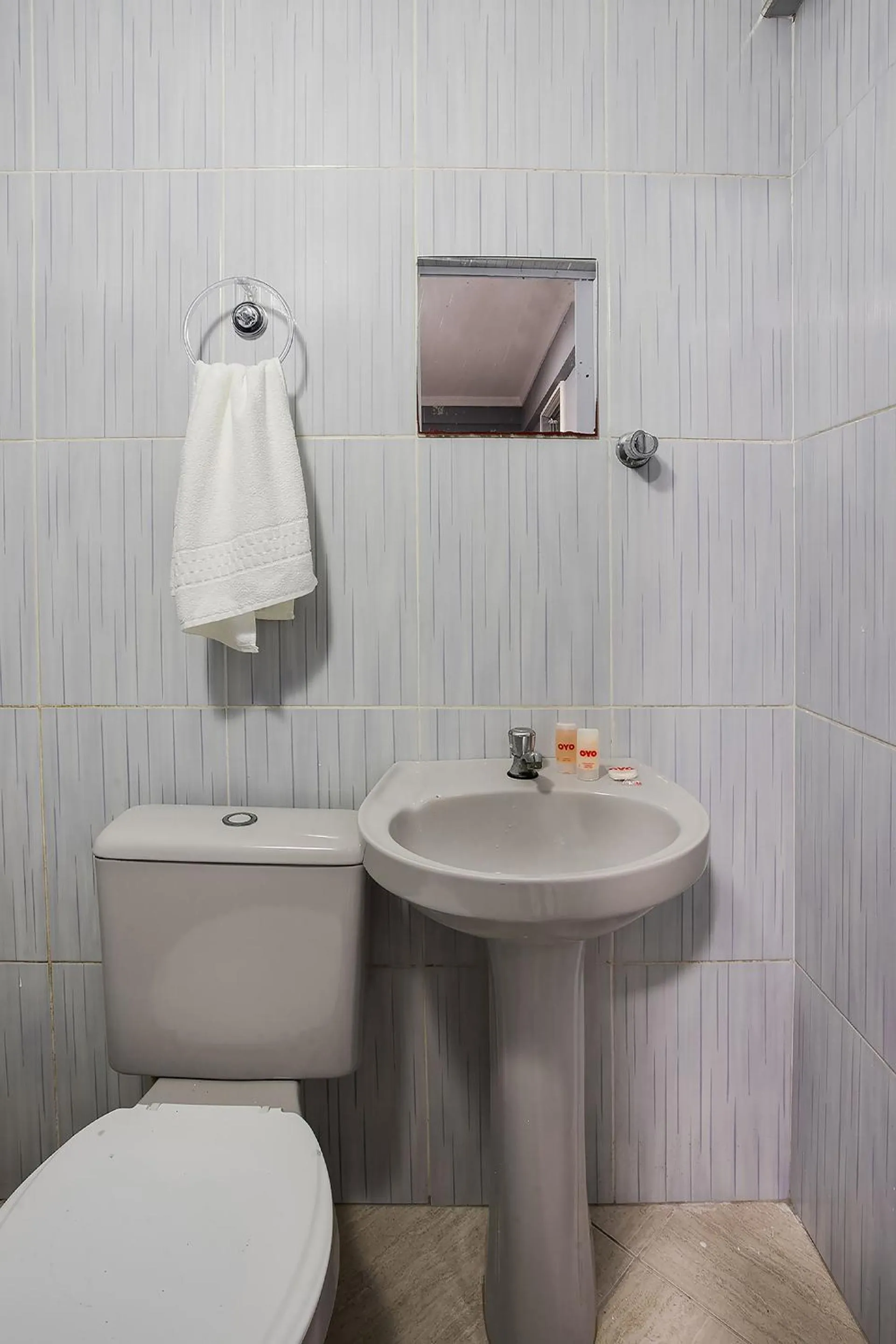 Bathroom in OYO Hotel Boneville, São Paulo
