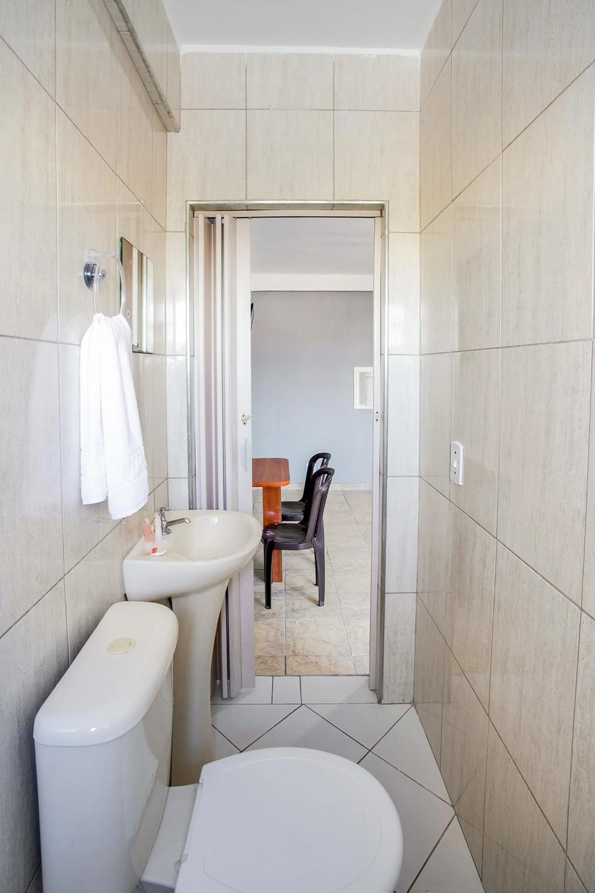 Bathroom in OYO Hotel Boneville, São Paulo